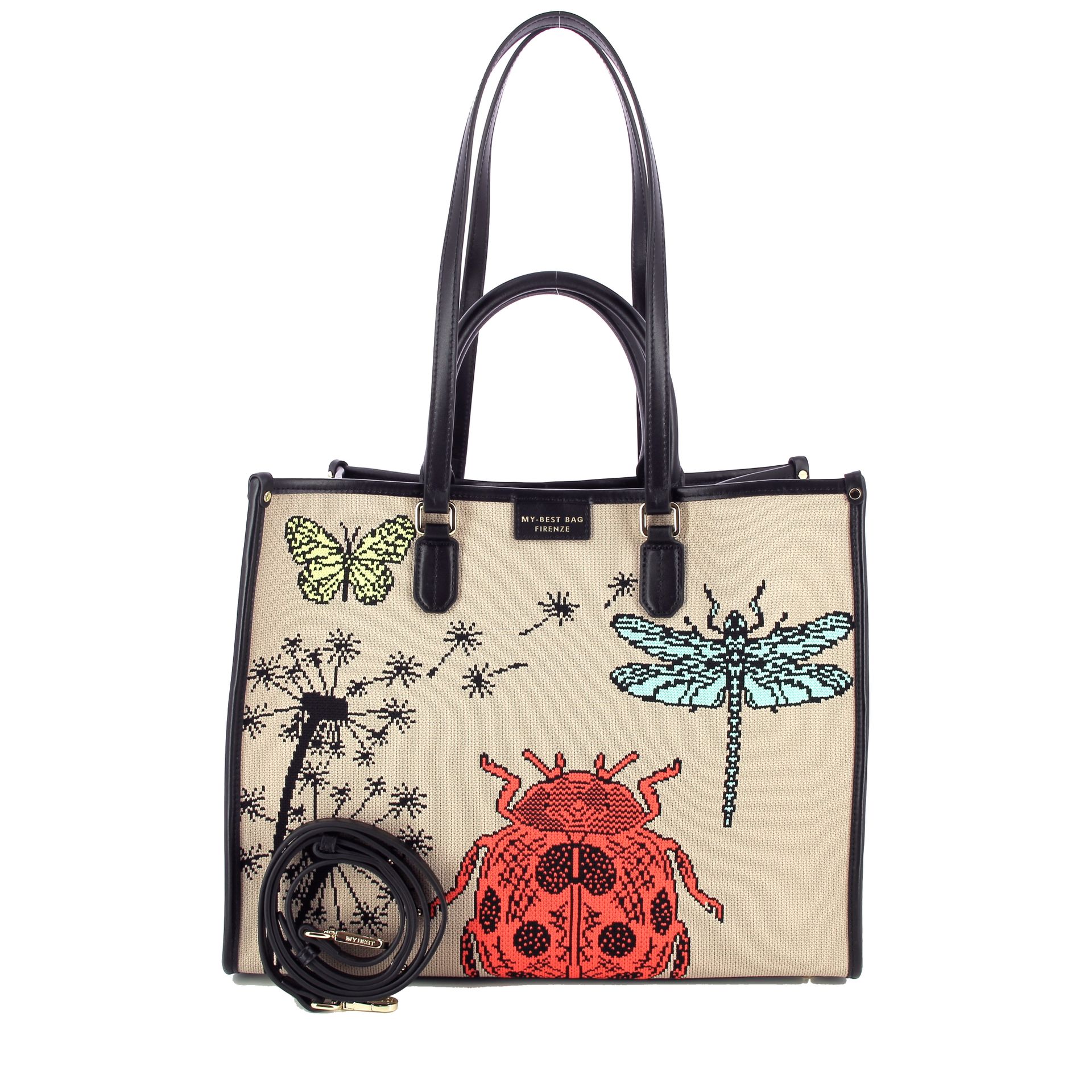 My-Best Bag Handtas 264221 beige