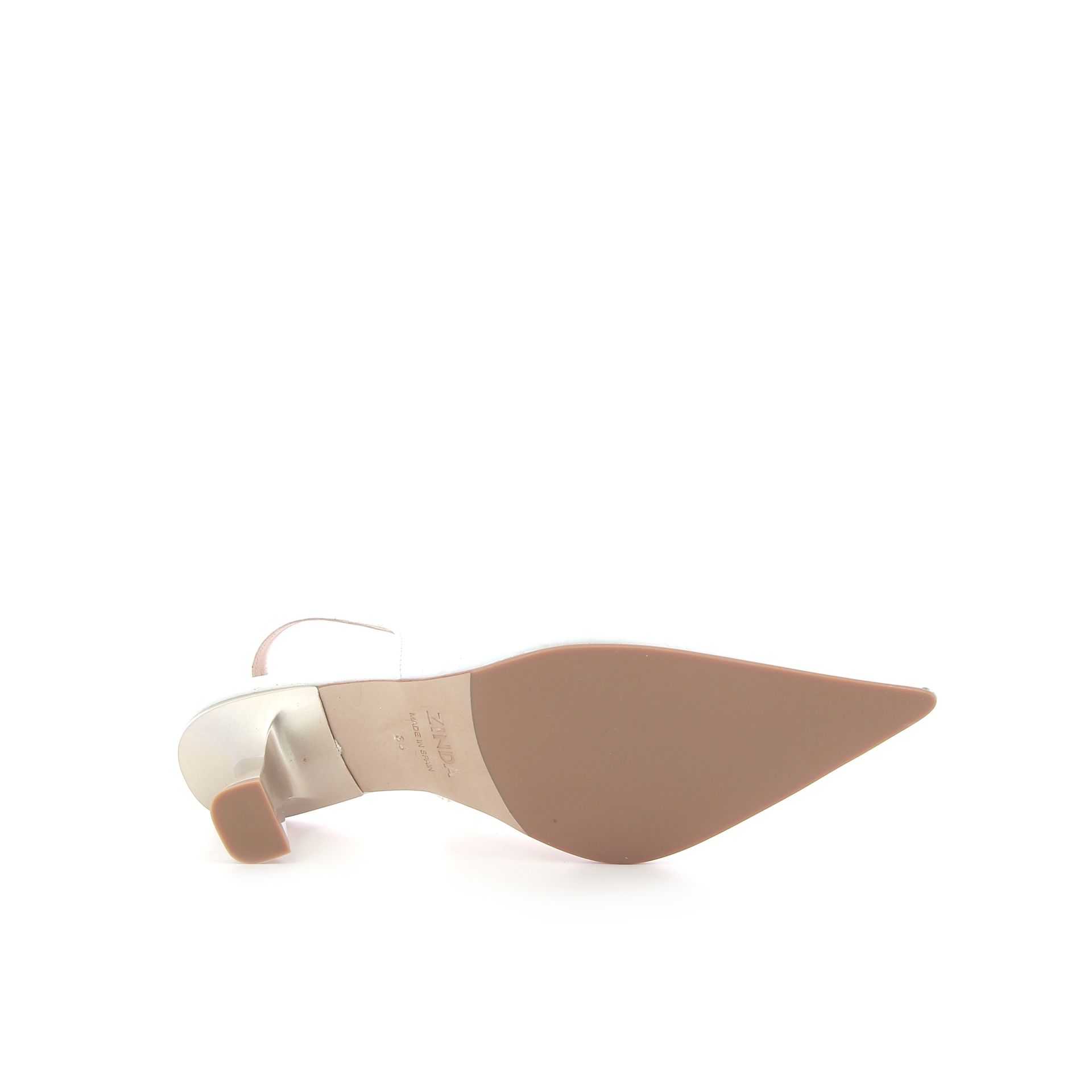 Zinda Slingback 264371 wit