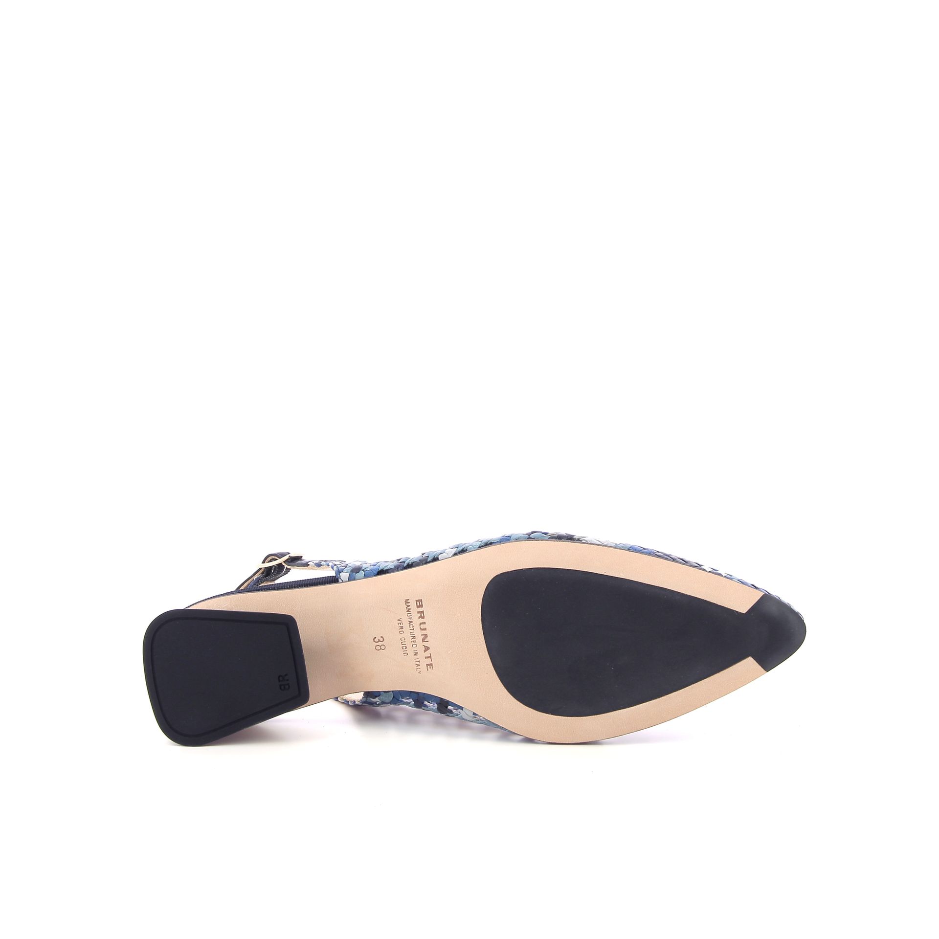 Brunate Slingback 264403 blauw