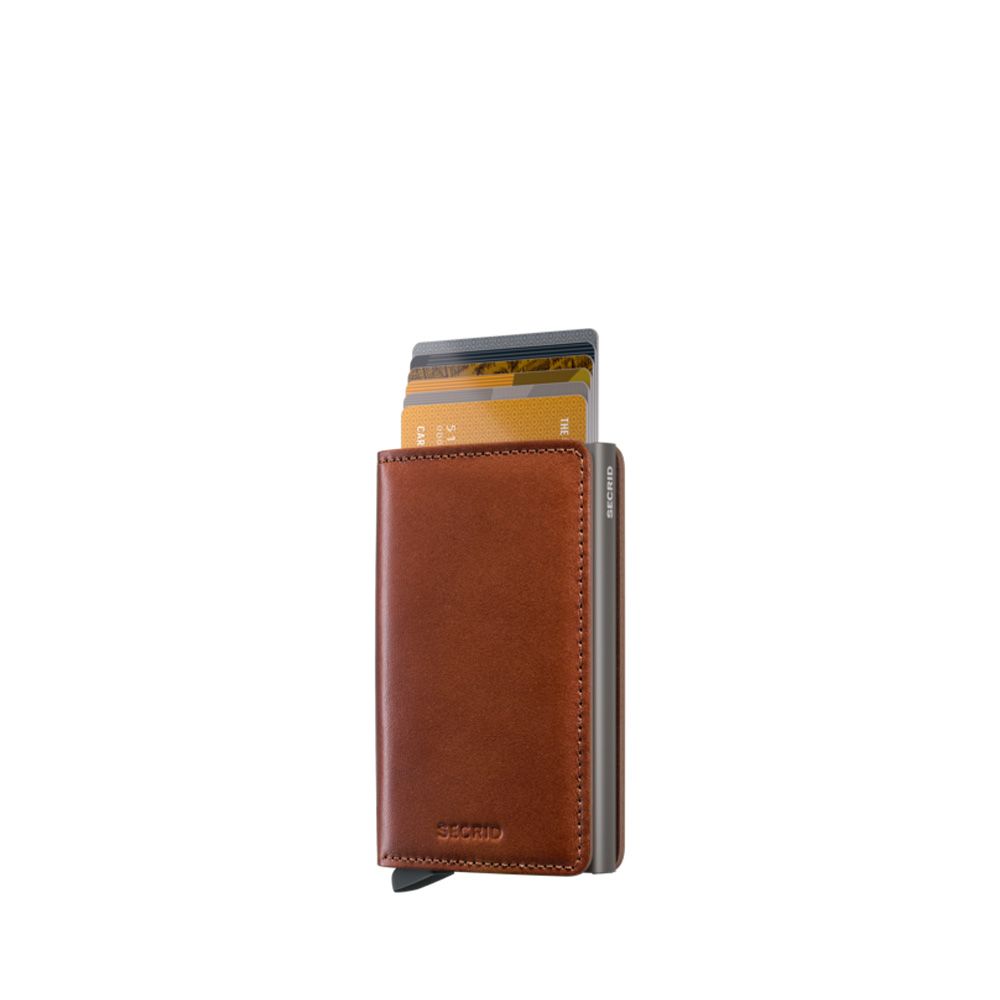 Secrid Slimwallet Texano Saddle 264461 bruin