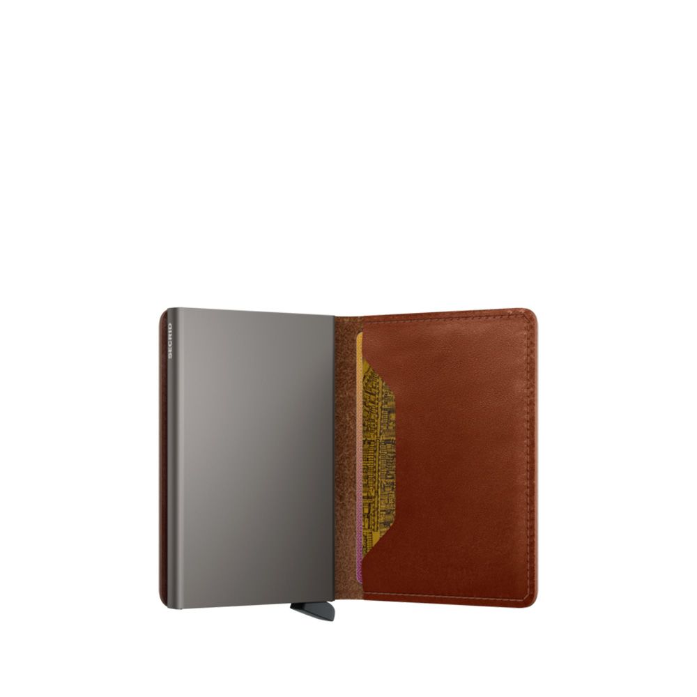 Secrid Slimwallet Texano Saddle 264461 bruin
