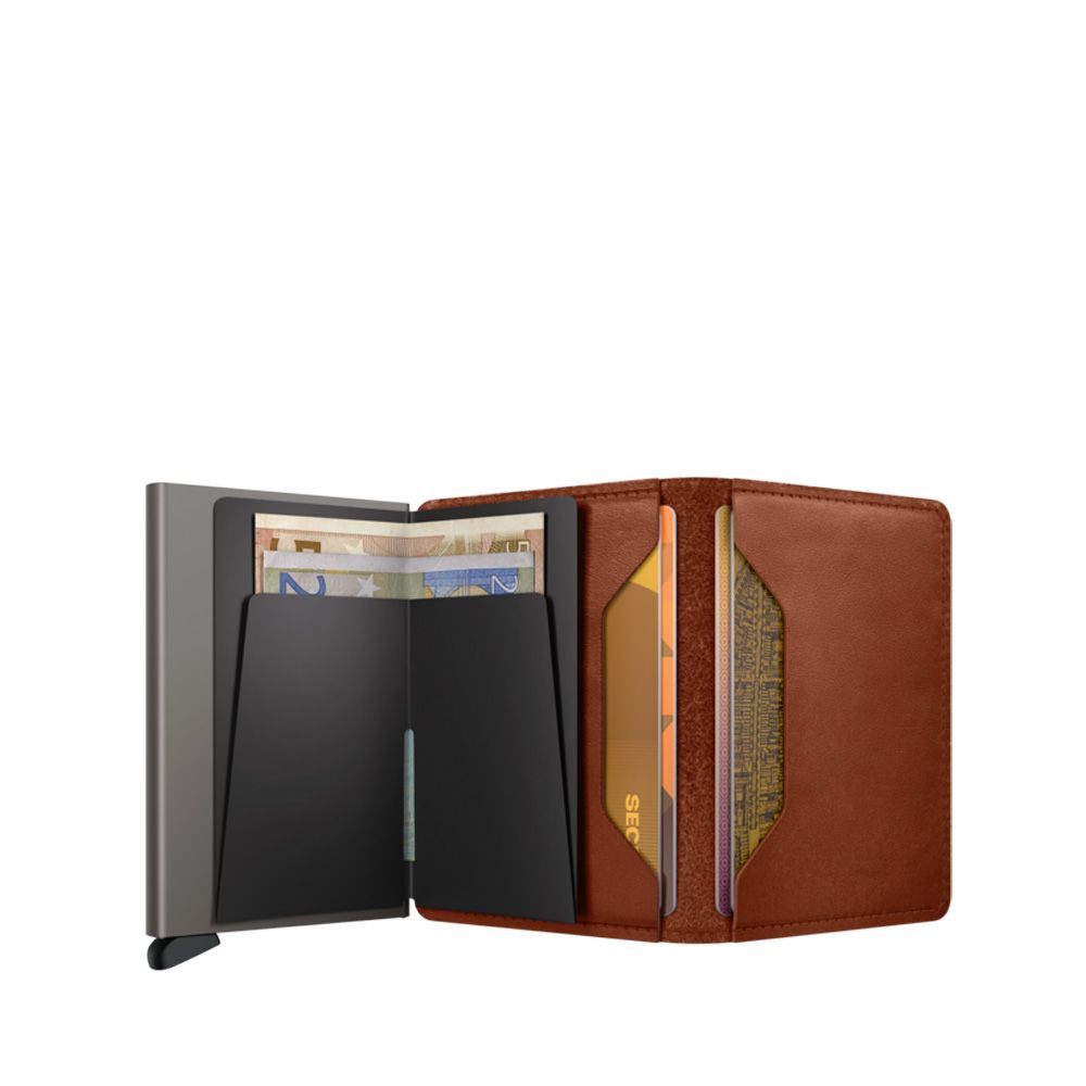 Secrid Slimwallet Texano Saddle 264461 bruin
