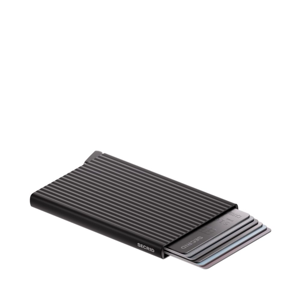 Secrid Cardprotector Fluted Black 264463 zwart