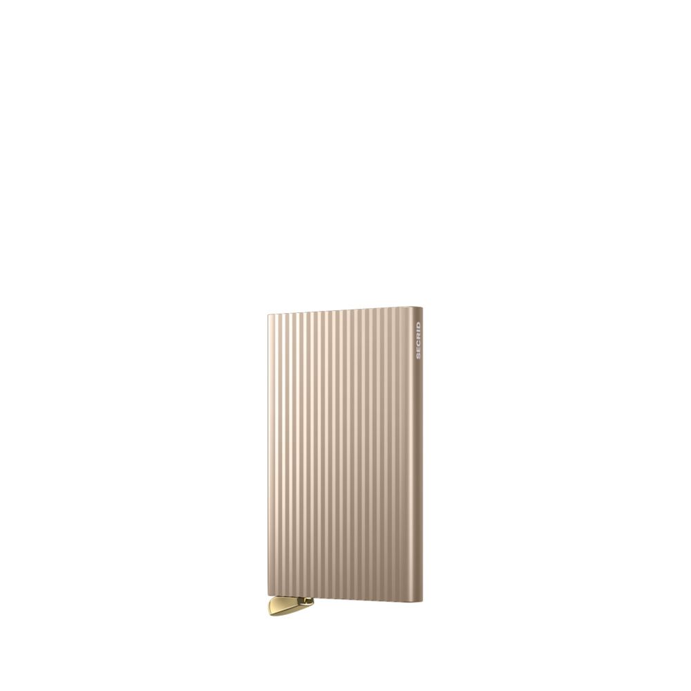 Secrid Cardprotector Fluted Cashmere 264464 goud