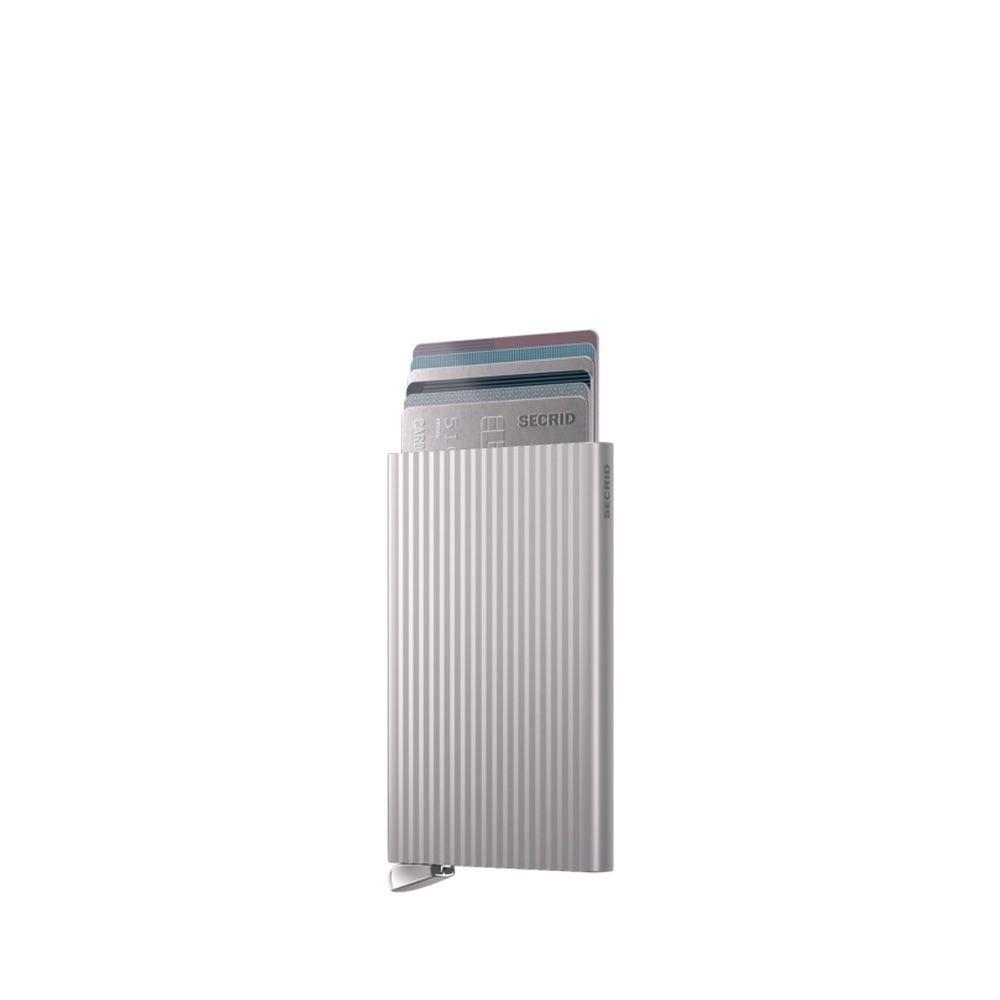 Secrid Cardprotector Fluted Silver 264465 zilver