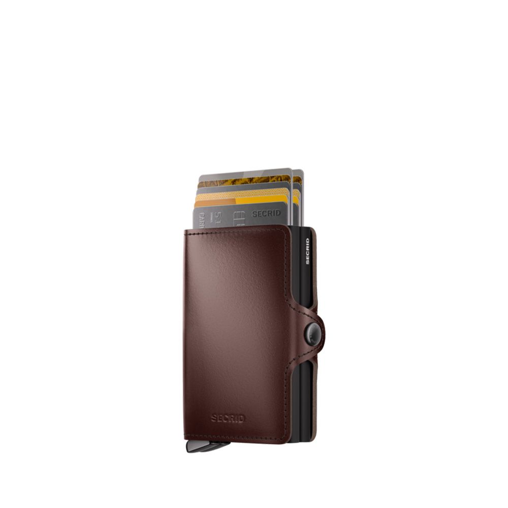 Secrid Twinwallet Dusk Dark Brown 264478 bruin