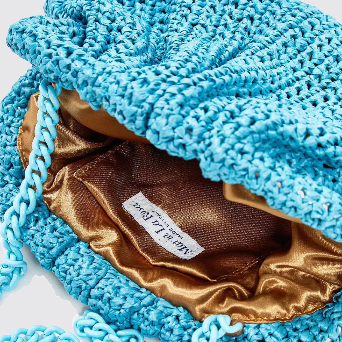 Maria La Rosa Game Crochet Solid Light Blue 264494 blauw