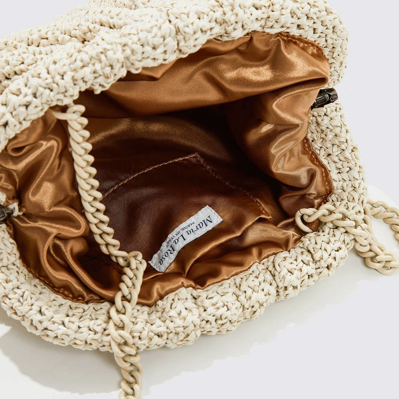 Maria La Rosa Game Crochet Solid Ecru 264495 beige