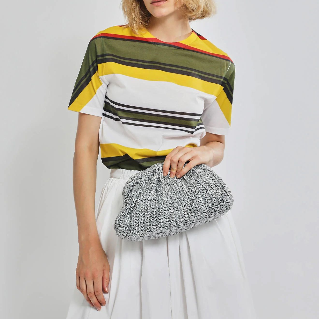 Maria La Rosa Game Crochet Glow Silver 264505 zilver