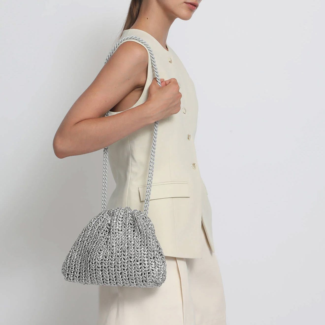 Maria La Rosa Game Mini Crochet 264508 zilver