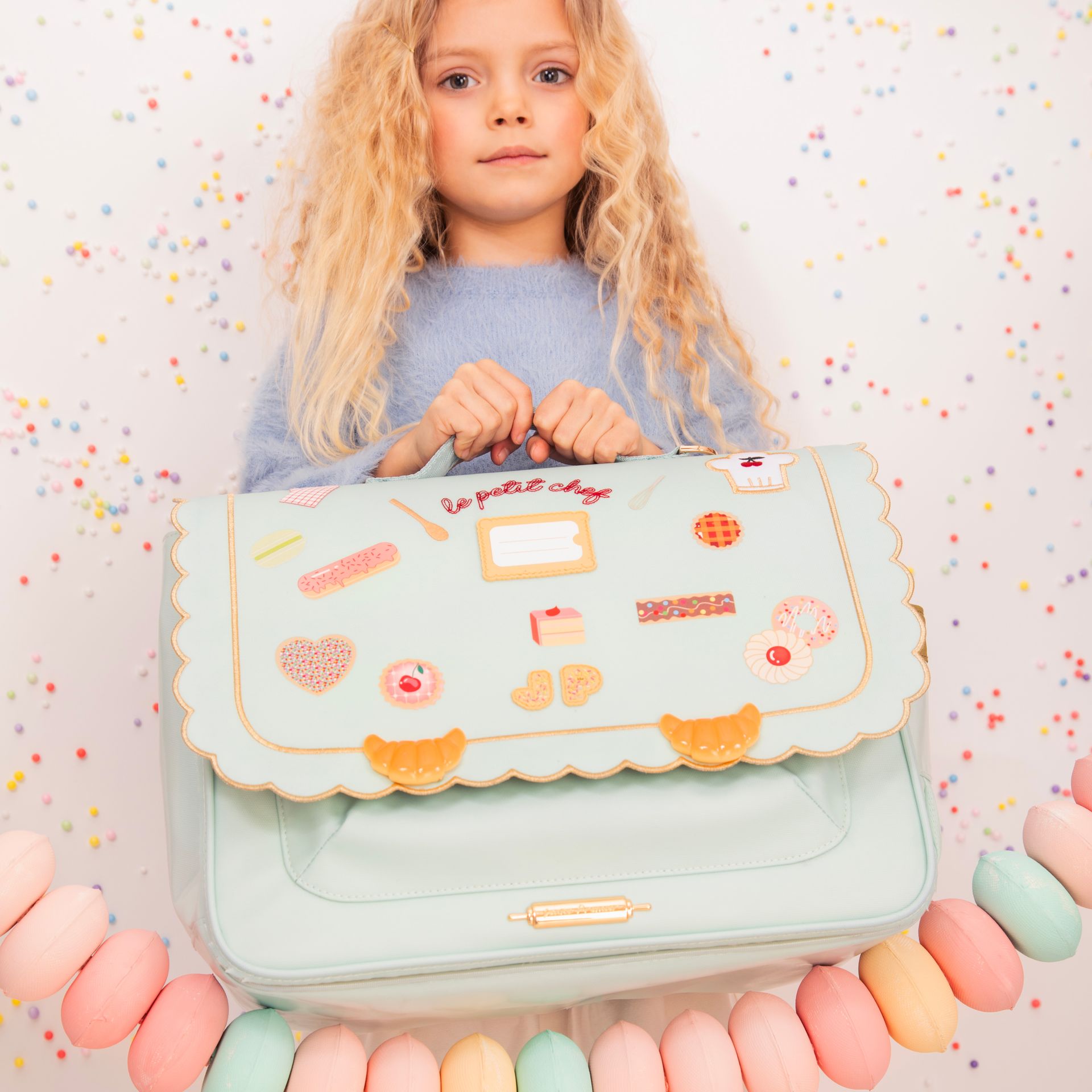Jeune Premier Le Petit Chef It Bag Midi 265009 groen
