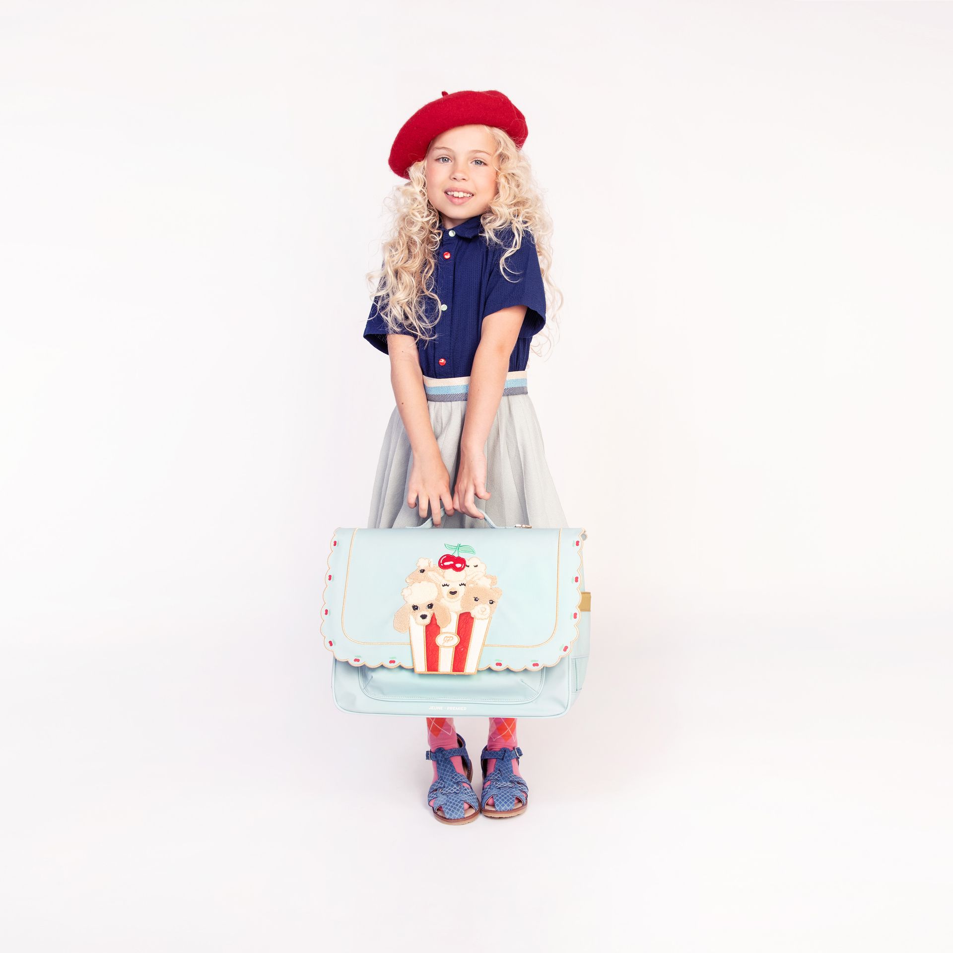Jeune Premier Popcorn It Bag Midi 265039 groen