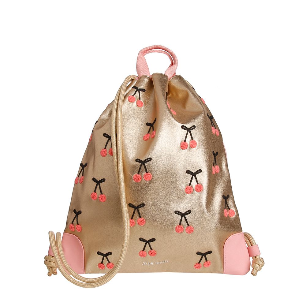 Jeune Premier Cherry Pompon City Bag 265044 roze