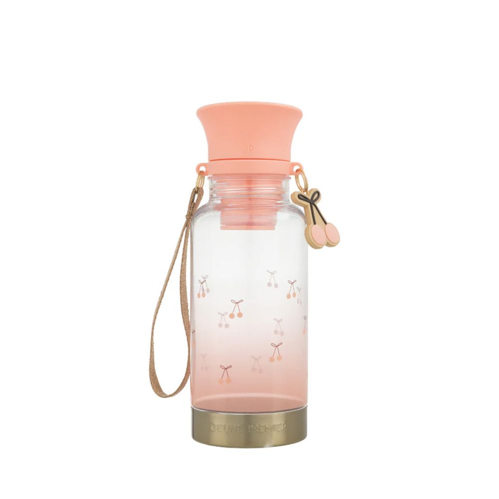 Jeune Premier Cherry Pompon Drinking Bottle 265065 roze