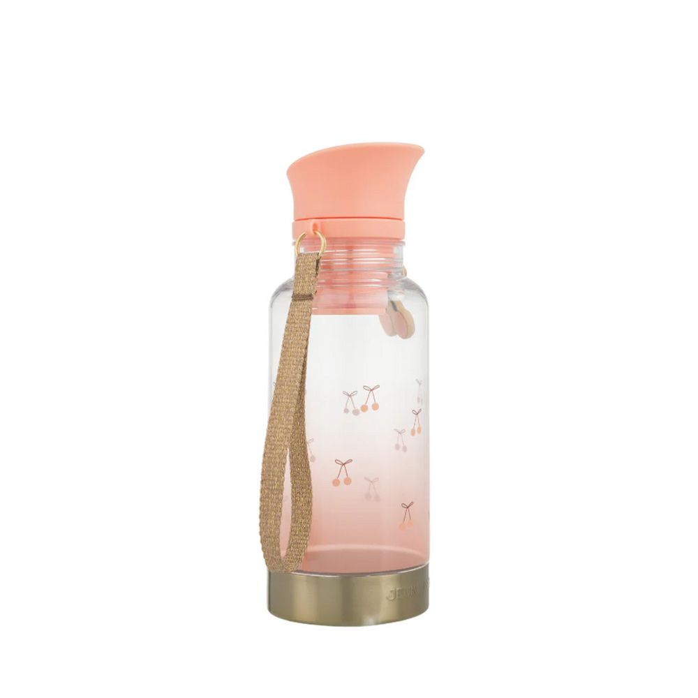 Jeune Premier Cherry Pompon Drinking Bottle 265065 roze