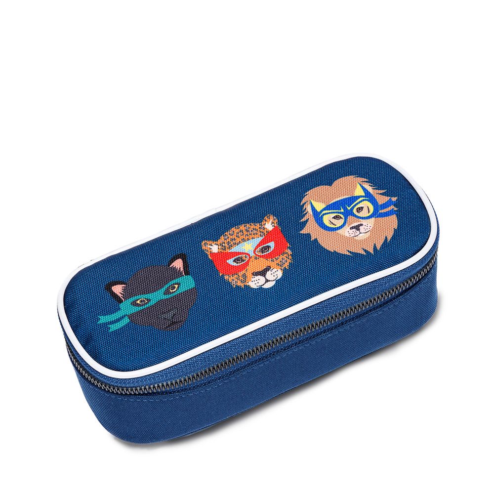 Jeune Premier Supercats Pencil Box 265091 blauw
