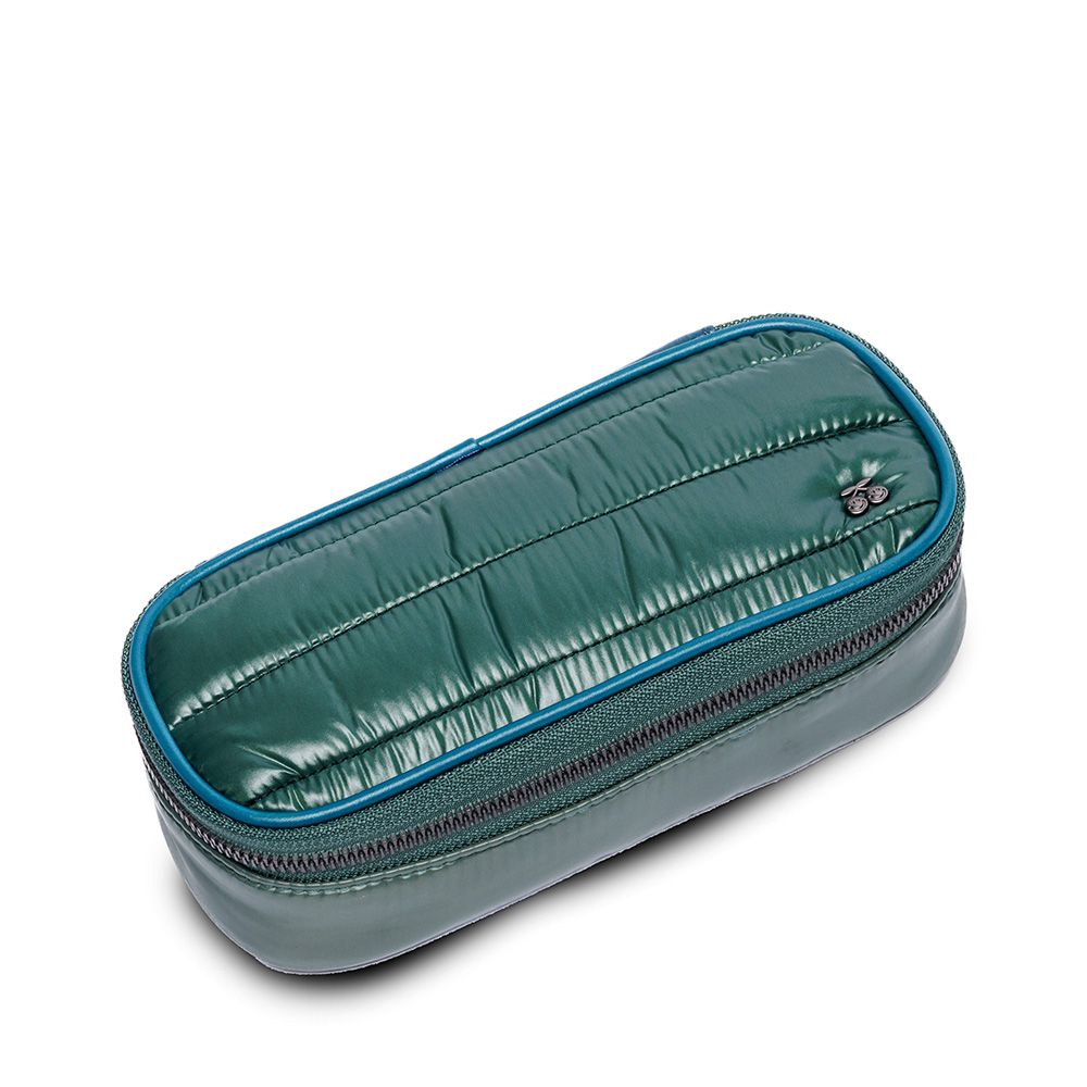 Jeune Premier Puffer Green Pencil Box 265093 groen