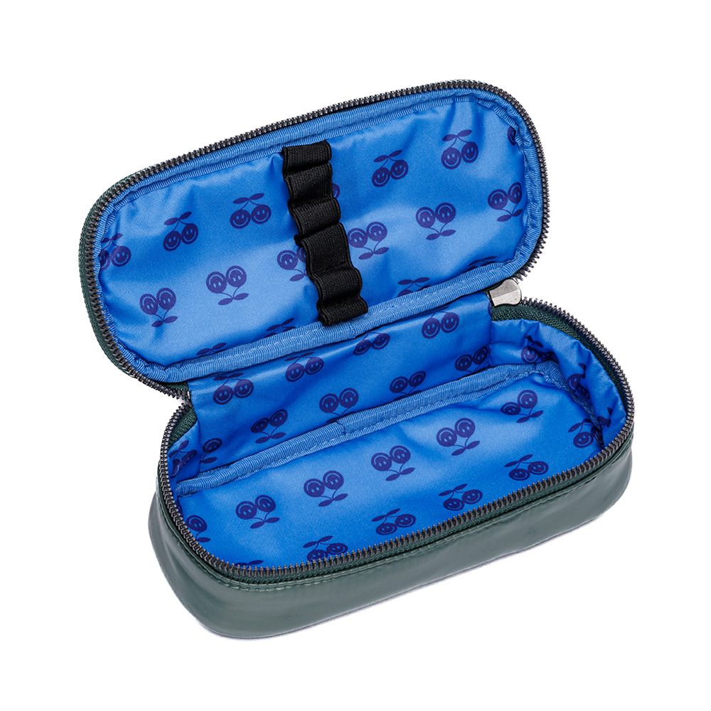 Jeune Premier Puffer Green Pencil Box 265093 groen