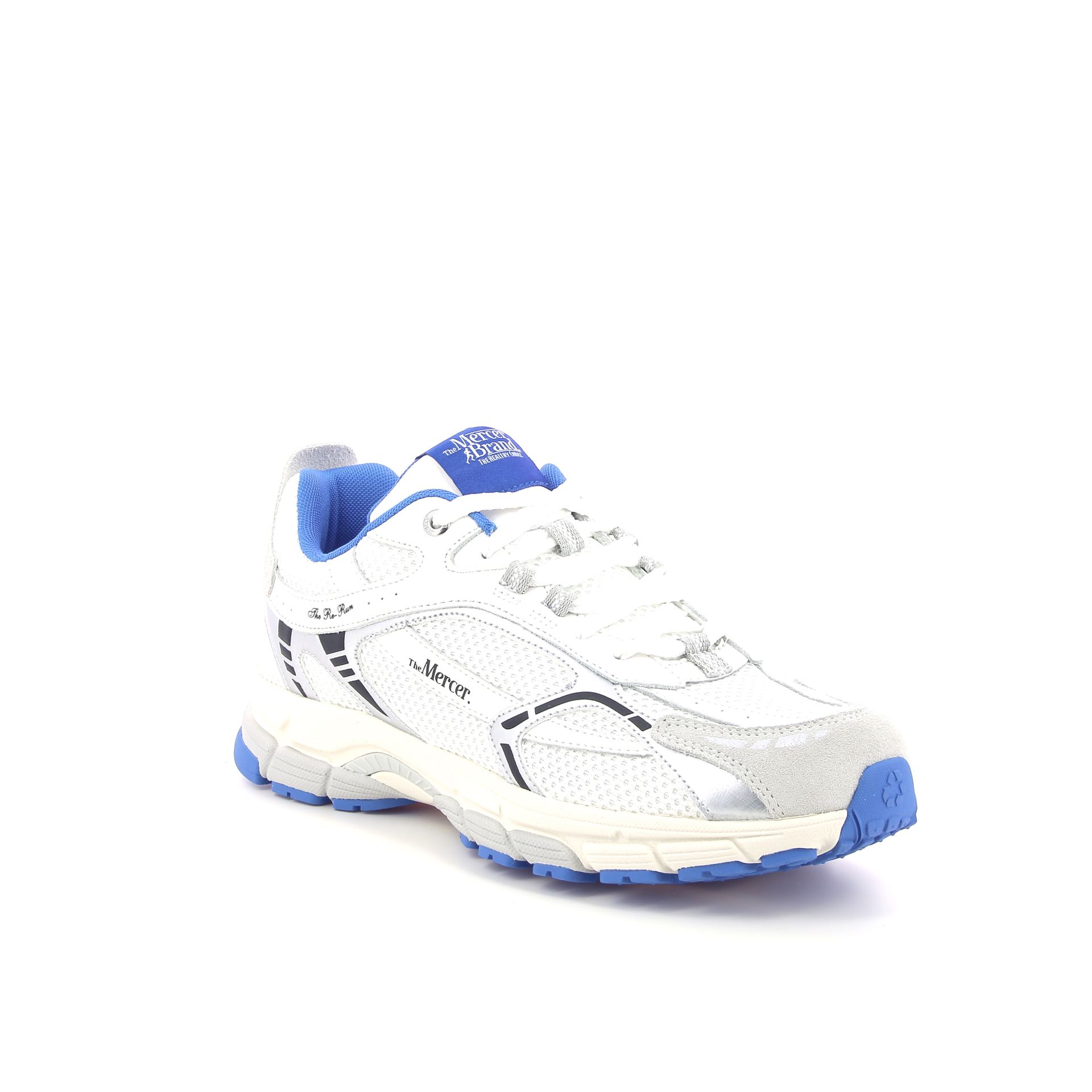 Mercer Re-Run White-Silver 265126 zilver