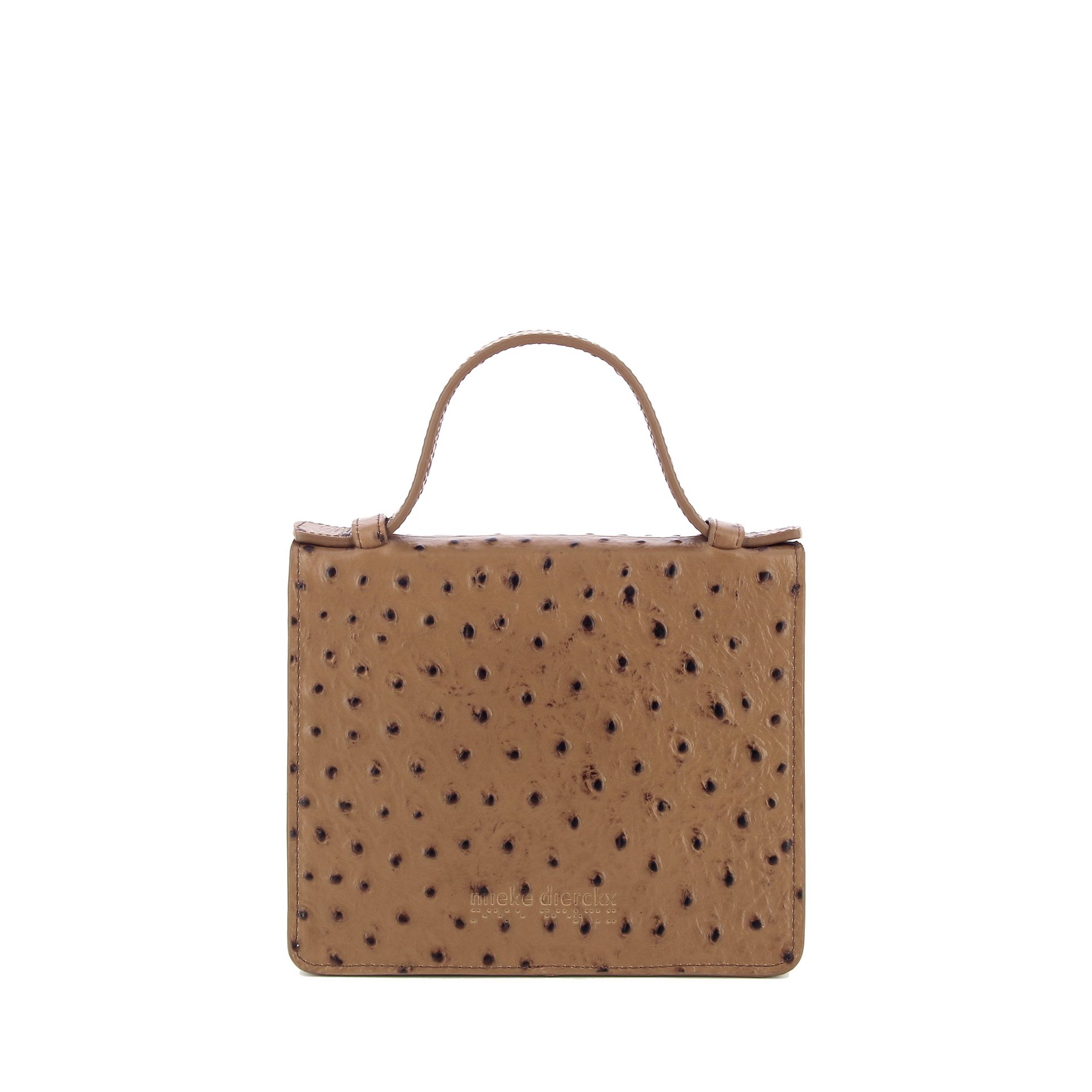 Mieke Dierckx Micro Briefcase 265138 cognac