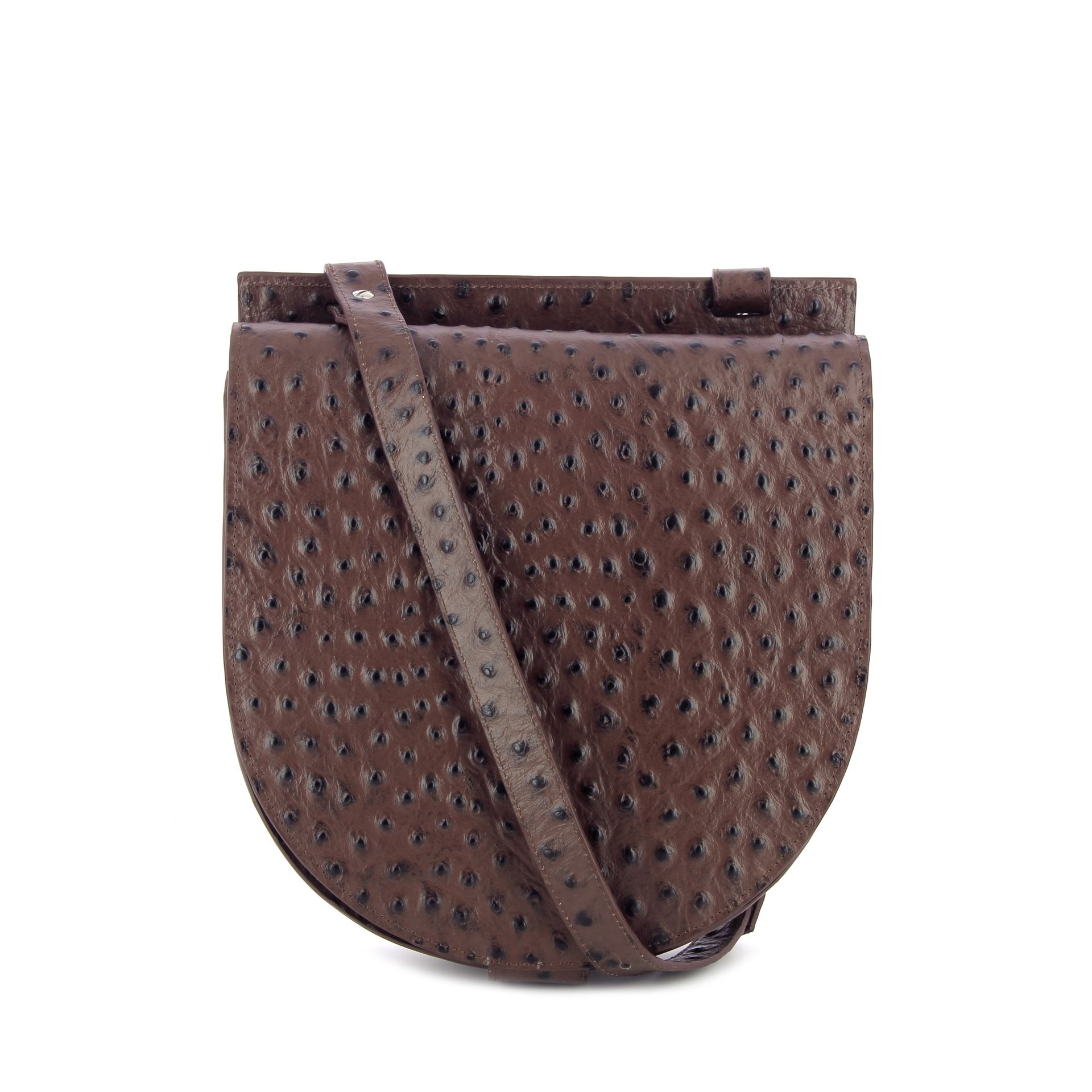 Mieke Dierckx Single Saddle Etna Struzzo 265150 bruin