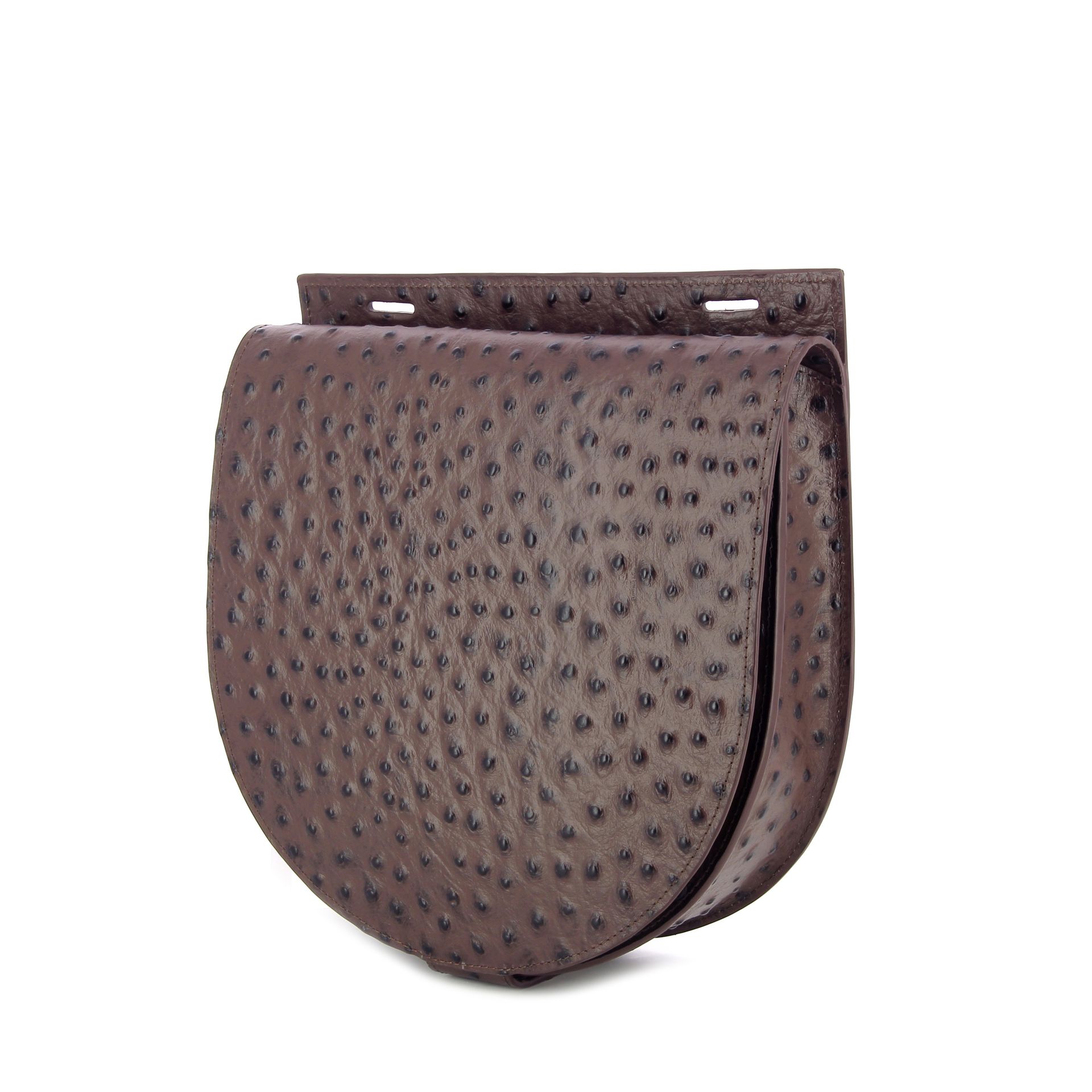 Mieke Dierckx Single Saddle Etna Struzzo 265150 bruin