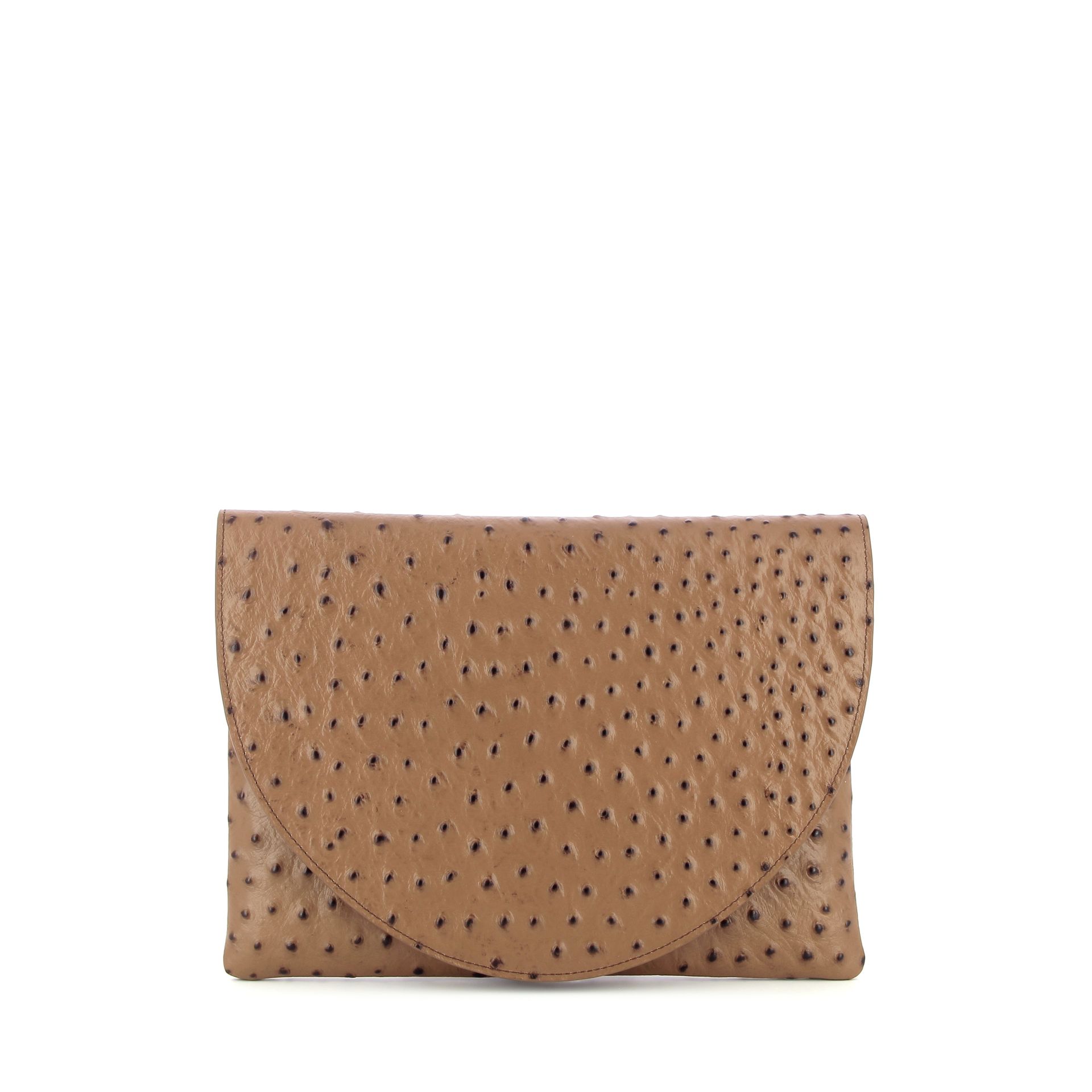 Mieke Dierckx Midi Enveloppe 265151 cognac