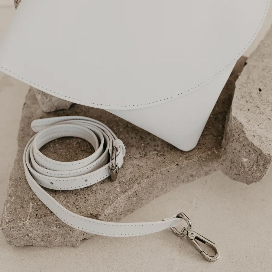 Mieke Dierckx Midi Enveloppe White 265153 wit