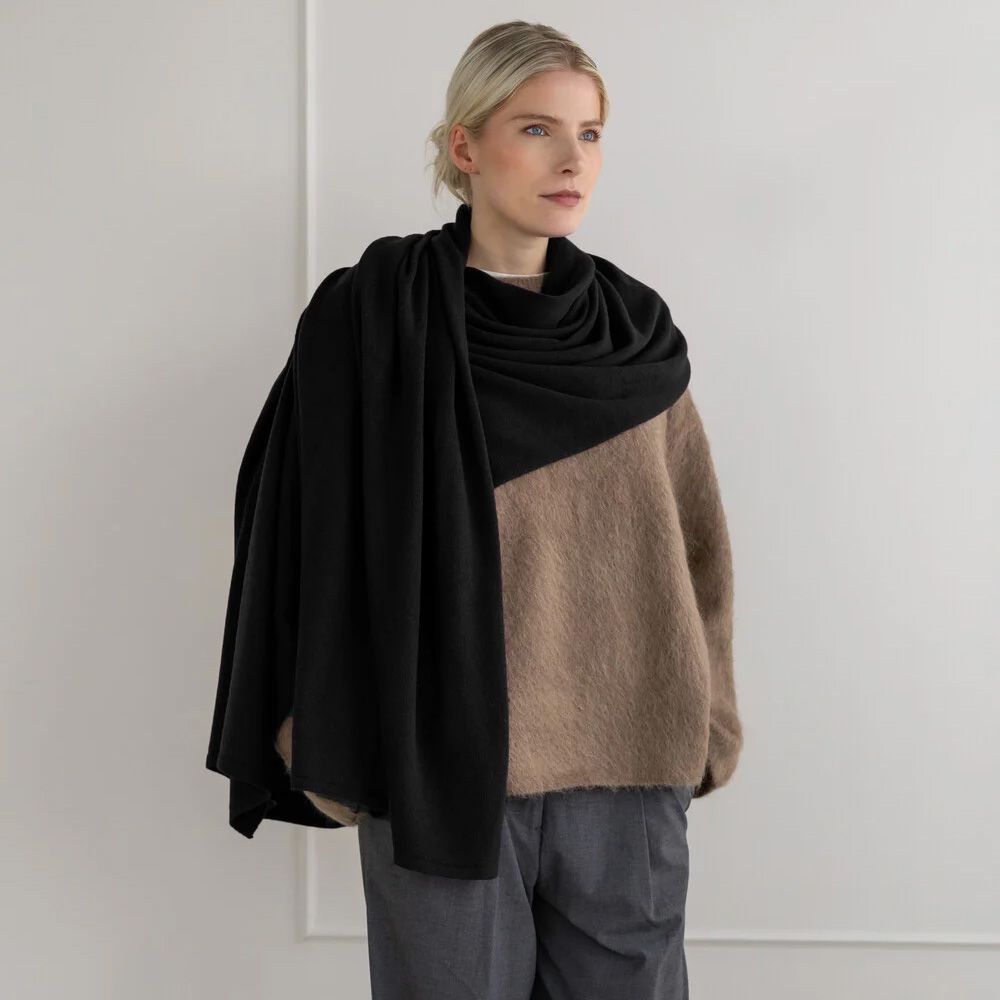 Cosy Cosy Chic Solid Black 265234 zwart