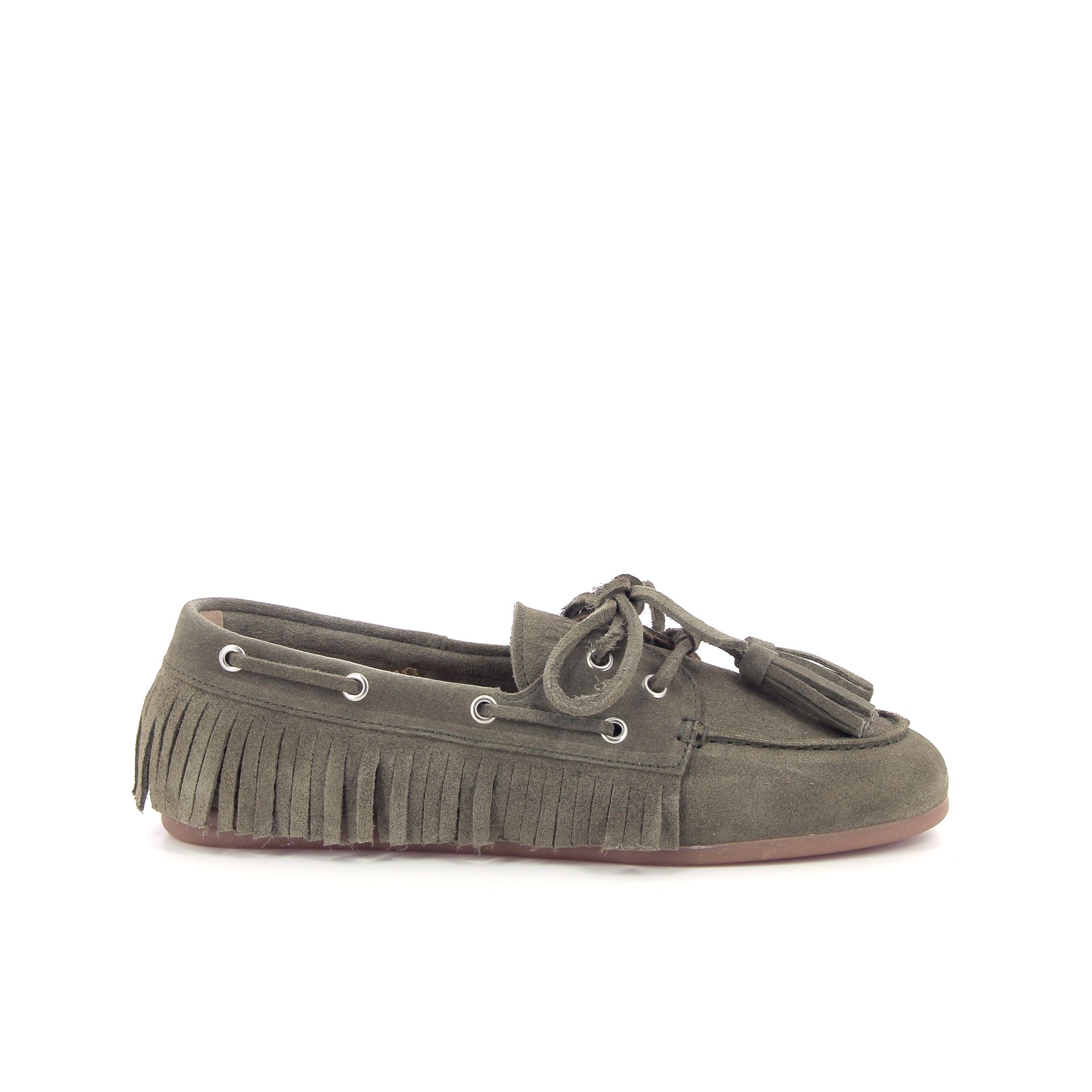 Posa Boat Loafer Native Tassel 265320 groen