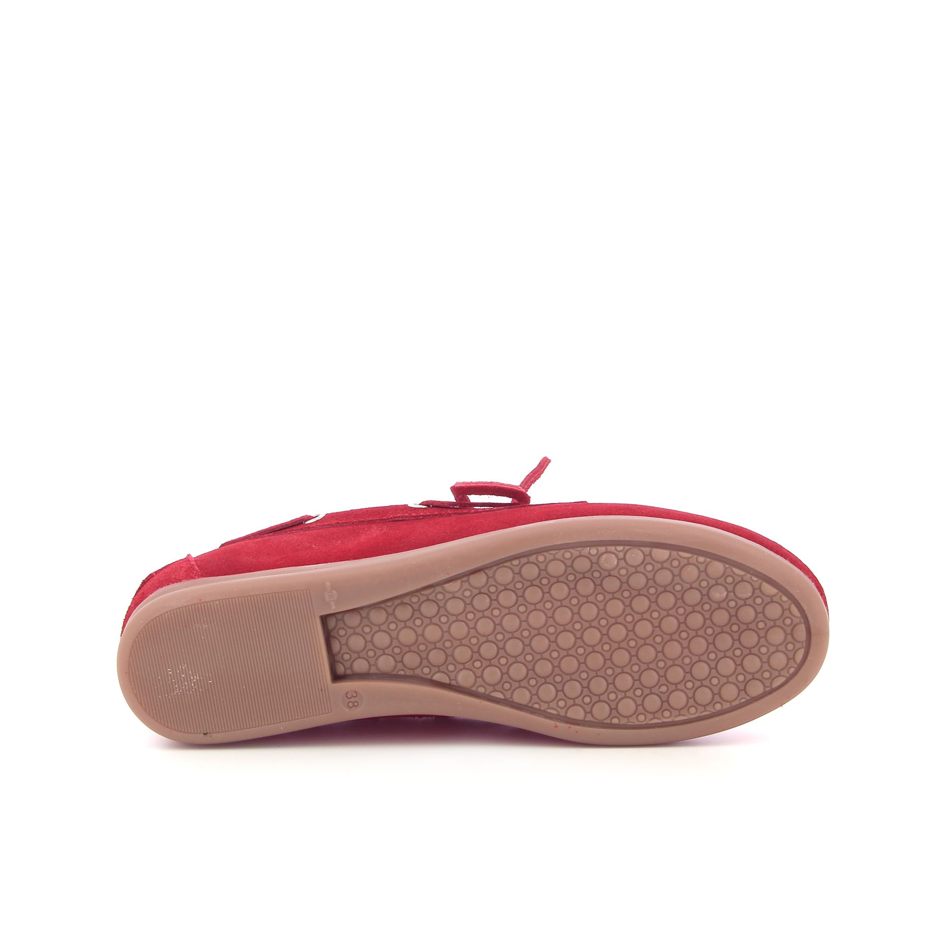 Posa Boat Loafer Brushed 265324 rood