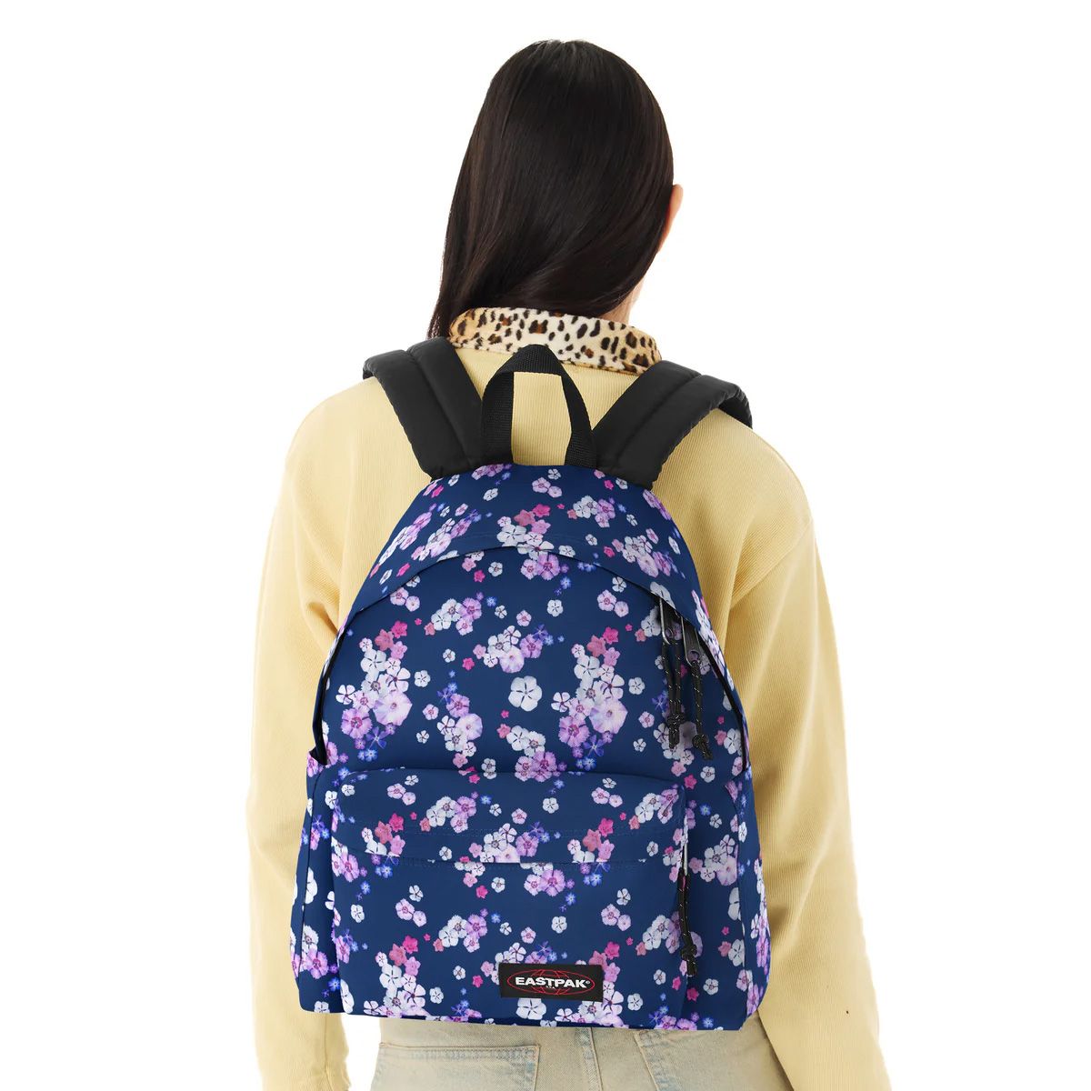 Eastpak Day Pak'r Floral Bloom Navy 265582 blauw