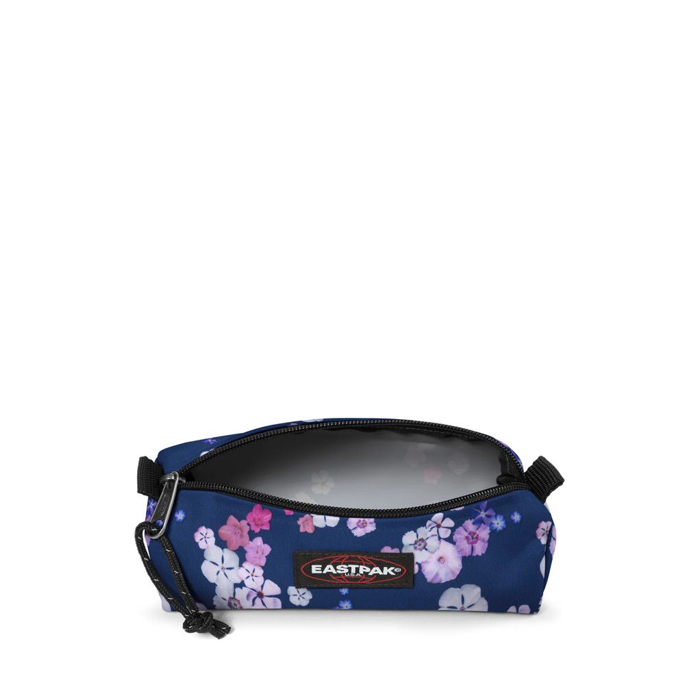 Eastpak Benchmark Single Floral Bloom Navy 265588 blauw