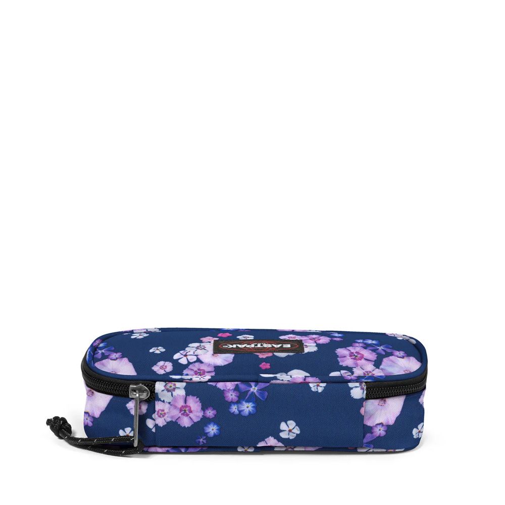 Eastpak Oval Single Floral Bloom Navy 265628 blauw