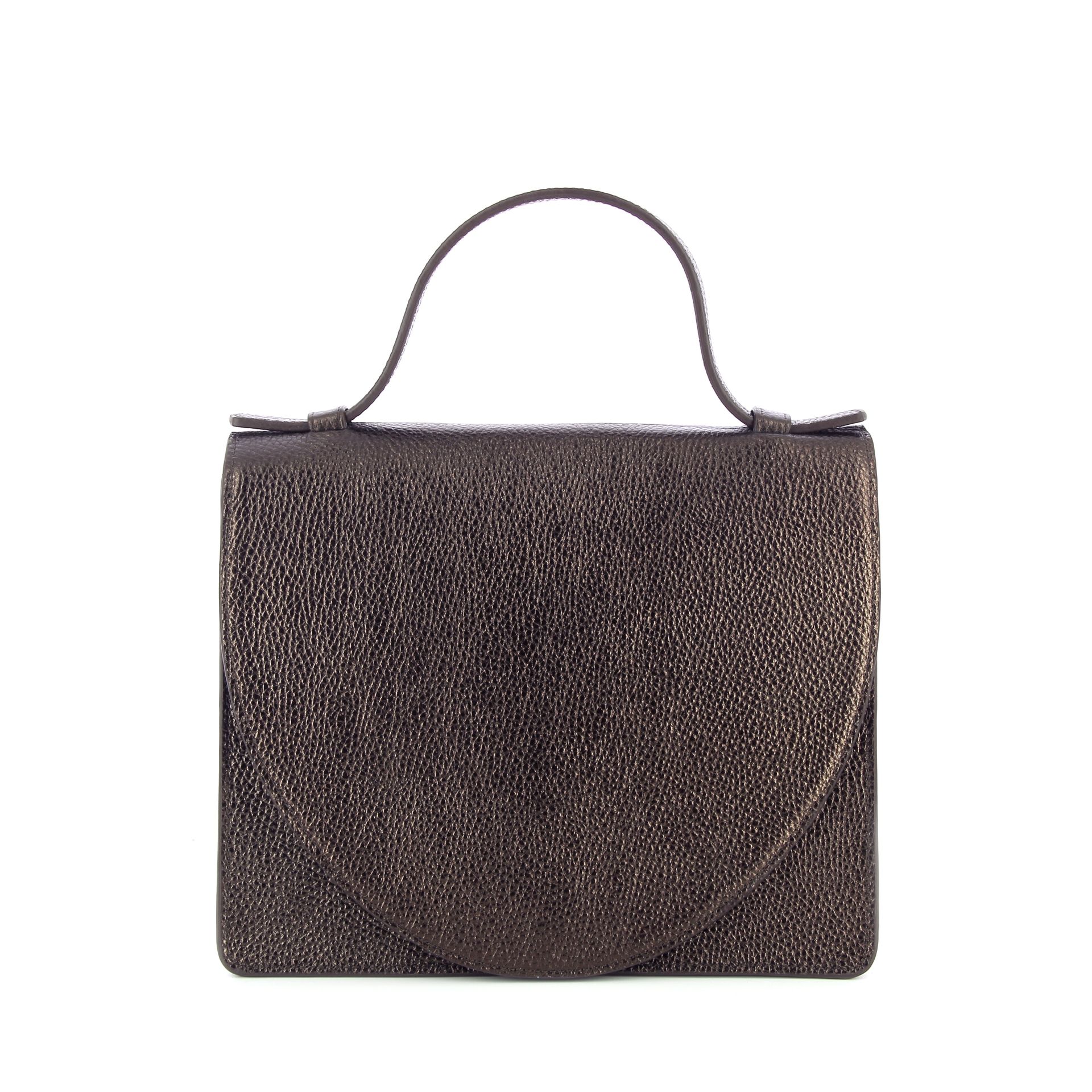 Mieke Dierckx Mini Briefcase Chocolate Shimmer 265662 bruin