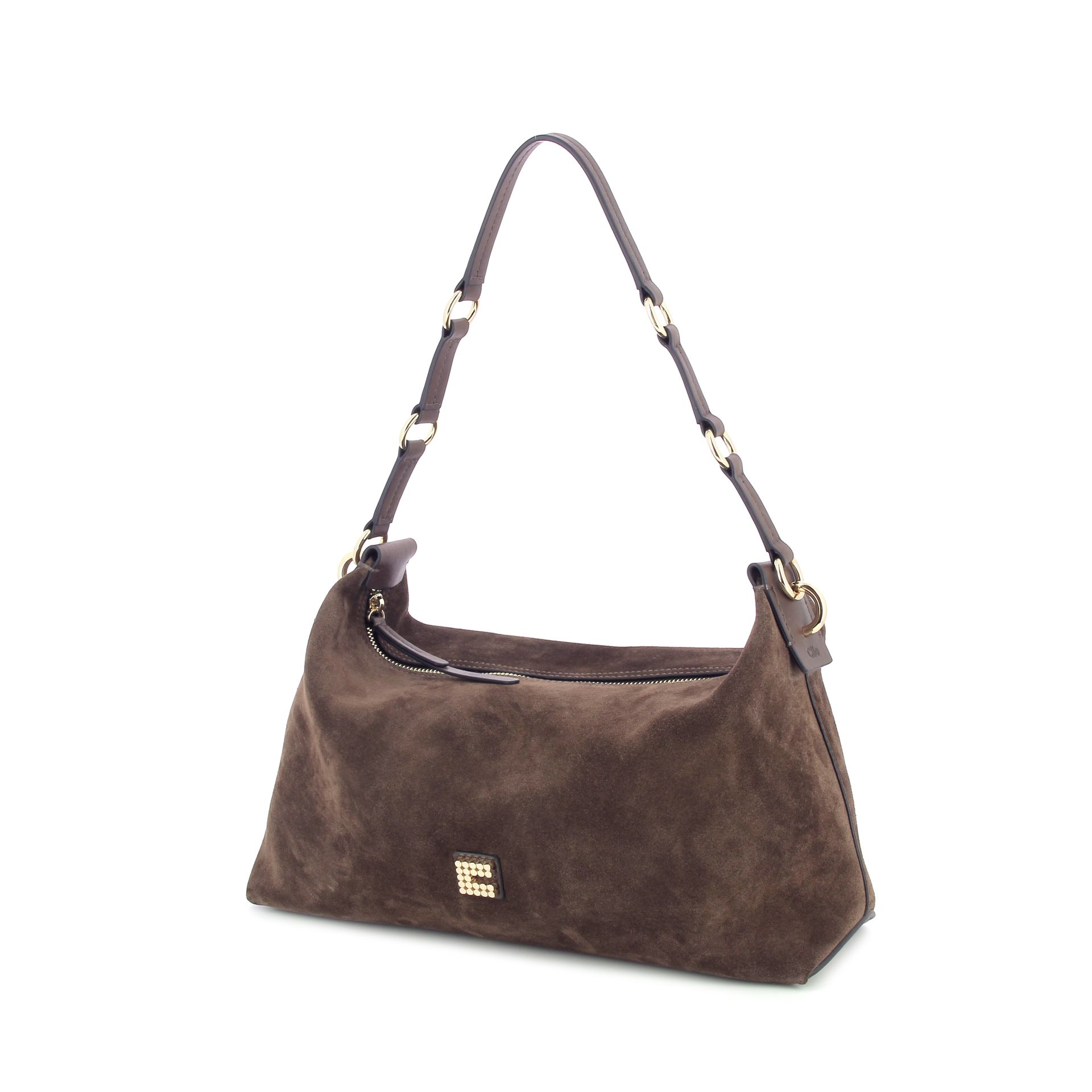 Clio Charly Suede Chocolate 265759 bruin