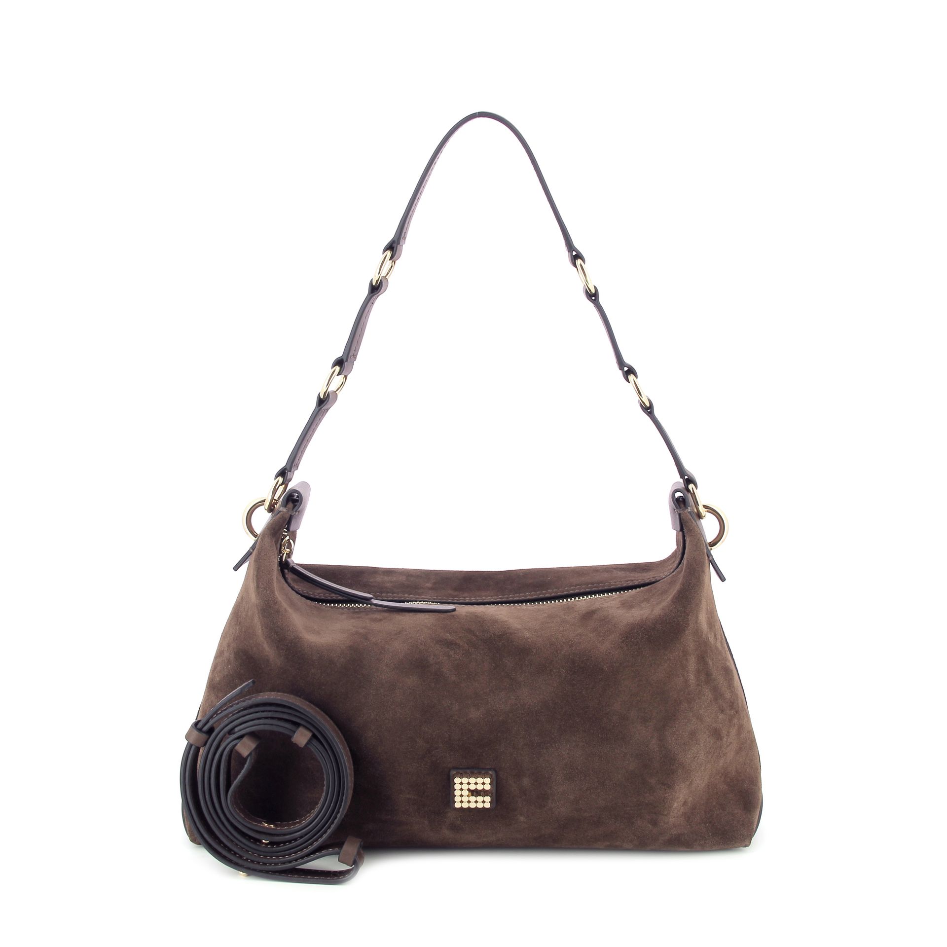 Clio Charly Suede Chocolate 265759 bruin