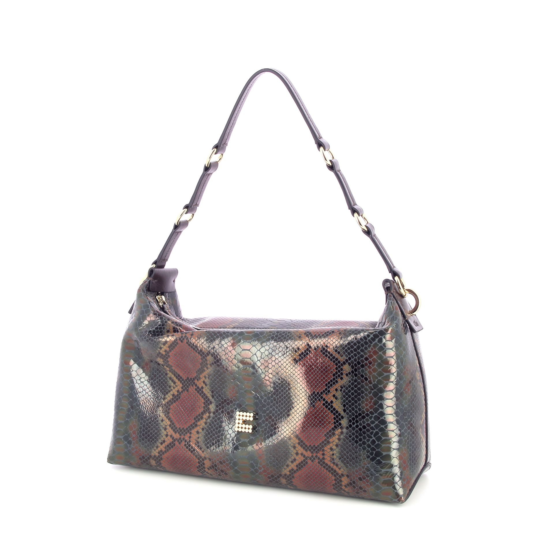 Clio Charly Python Kaki Multi 265762 groen