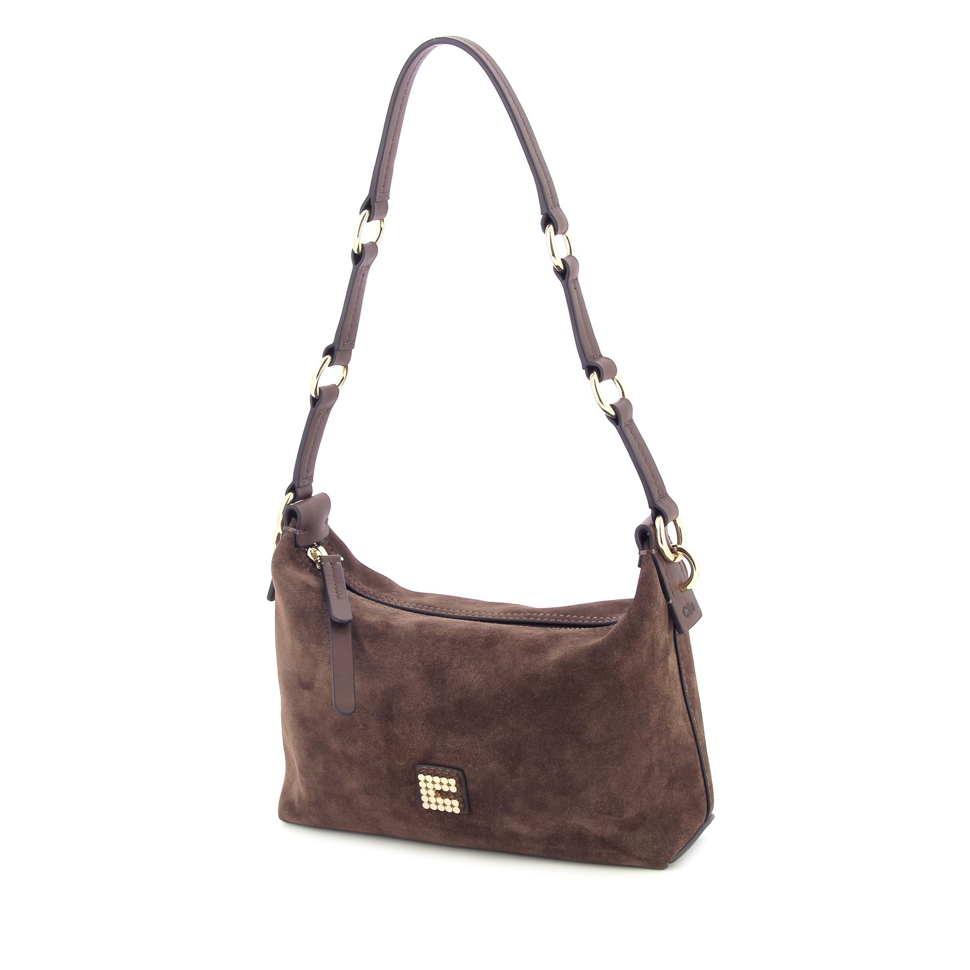 Clio Charly Mini Suede Chocolate 265763 bruin