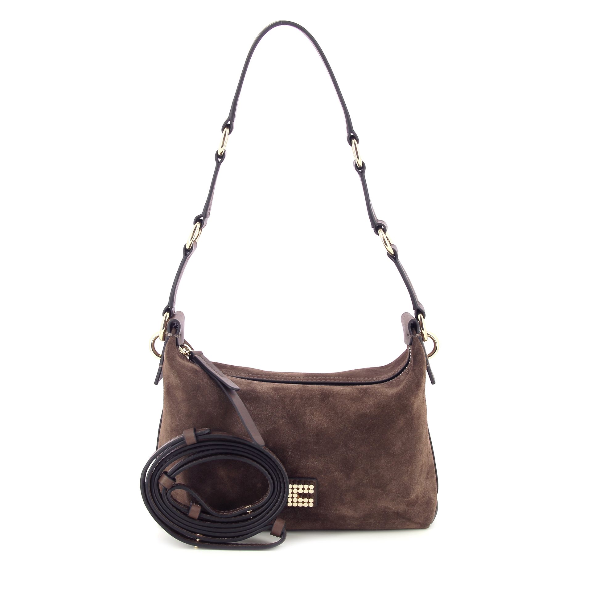 Clio Charly Mini Suede Chocolate 265763 bruin
