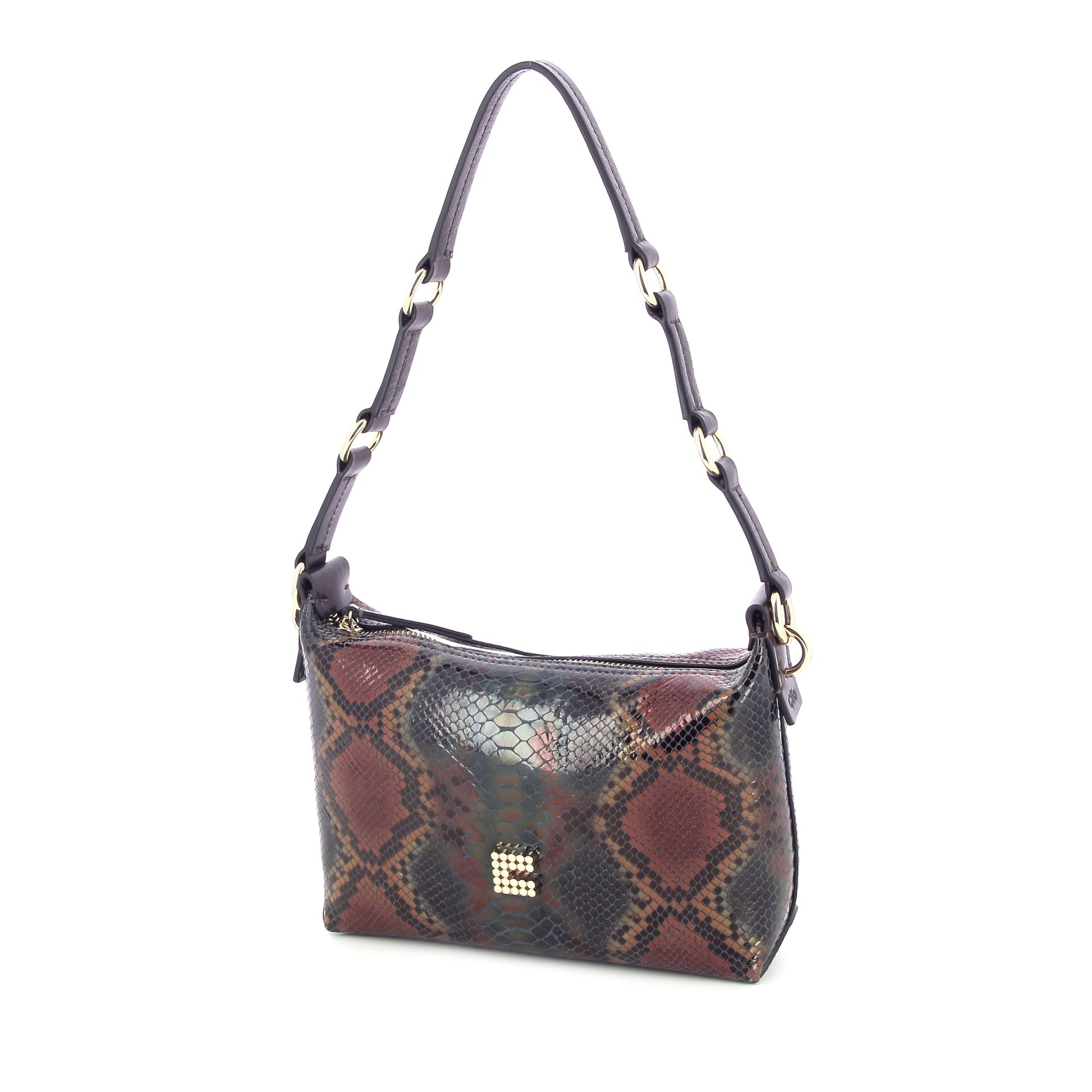 Clio Charly Mini Python Kaki Multi 265766 groen