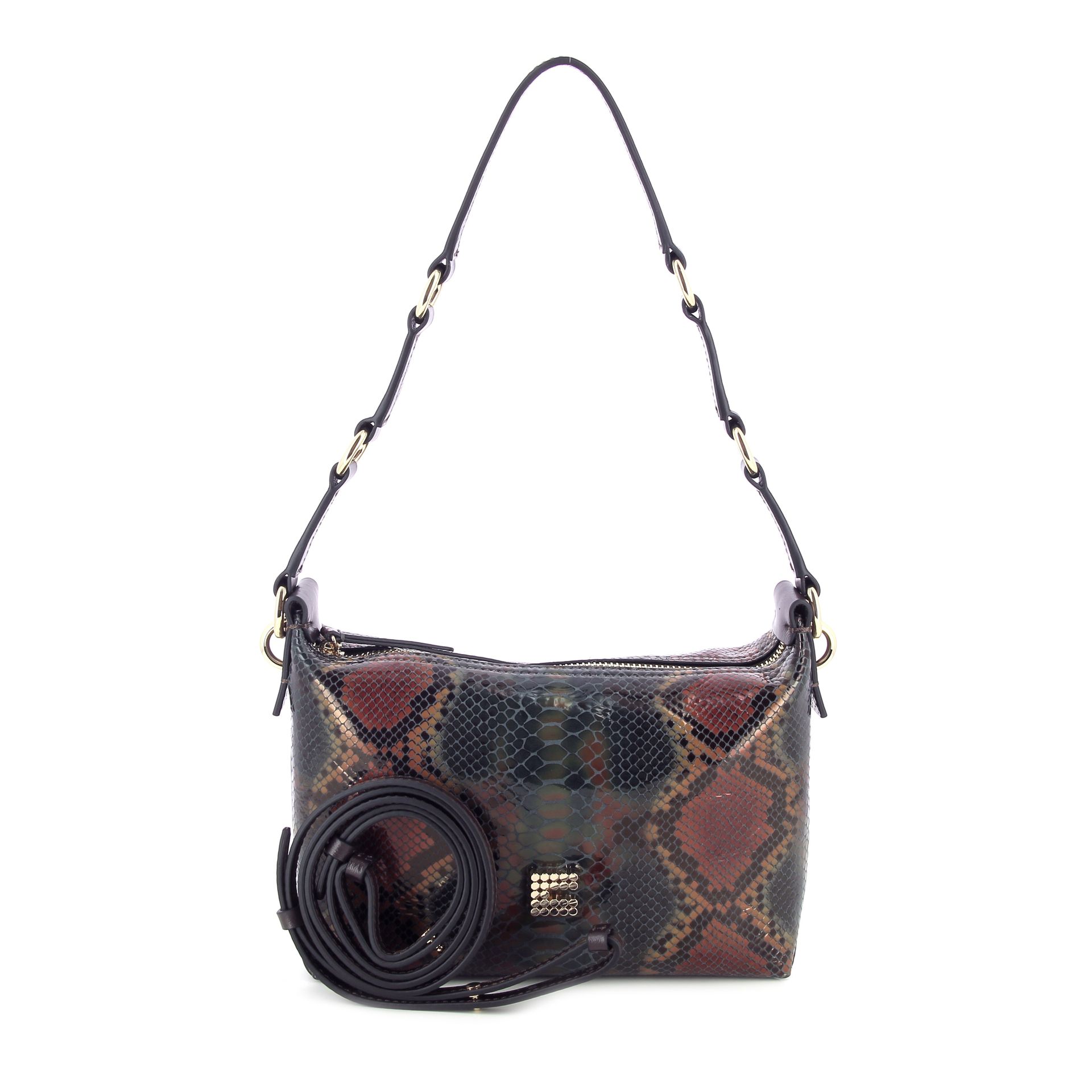 Clio Charly Mini Python Kaki Multi 265766 groen