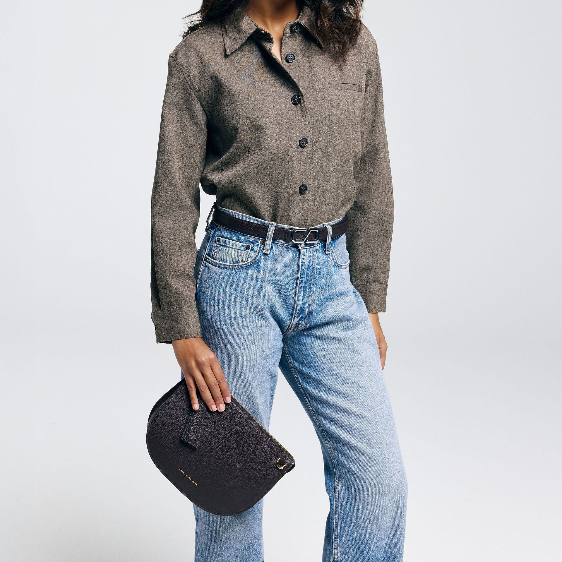 Smaak Amsterdam Silke Dark Chocolat 266126 bruin