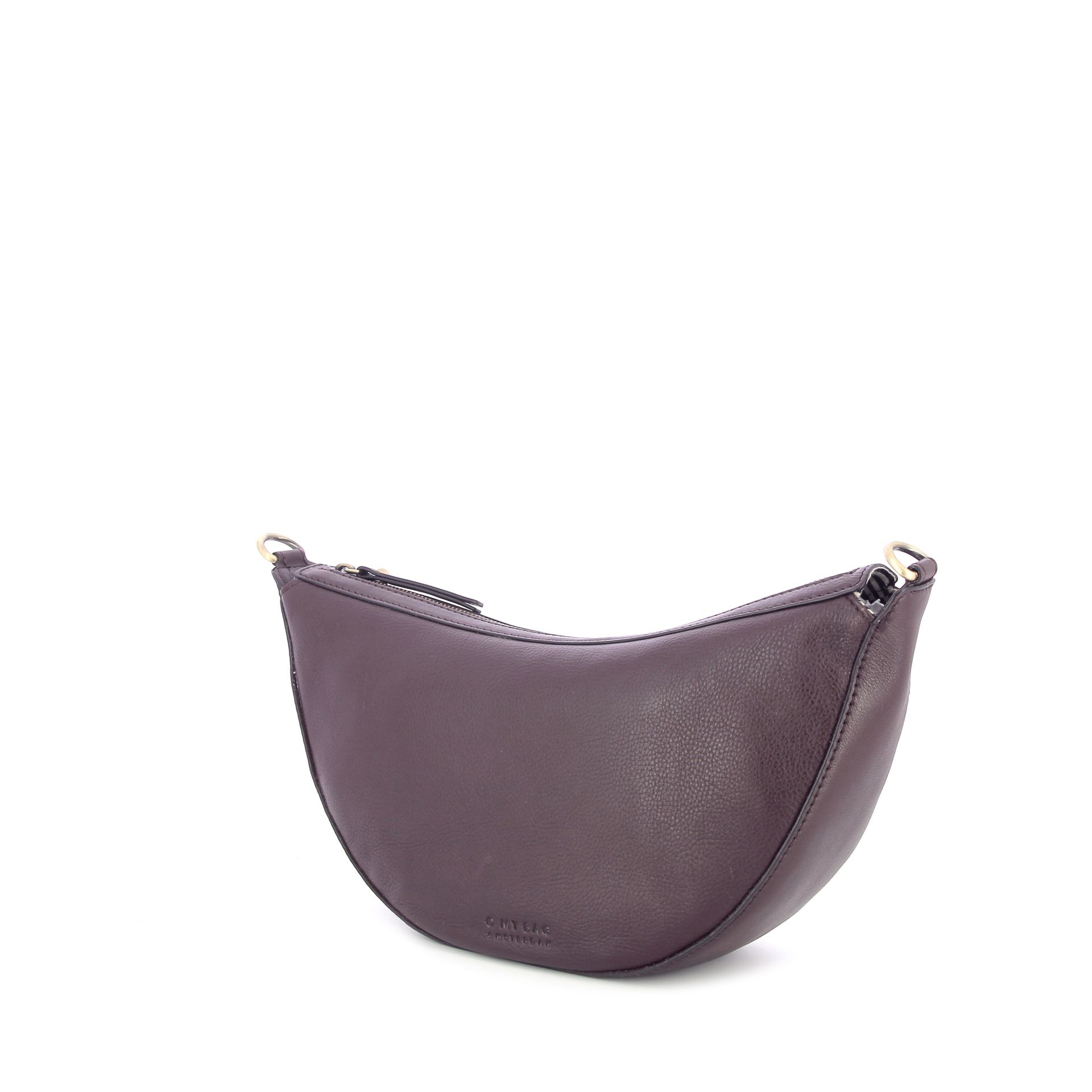 O My Bag Leo Twisted Handle Chocolate 266152 bruin