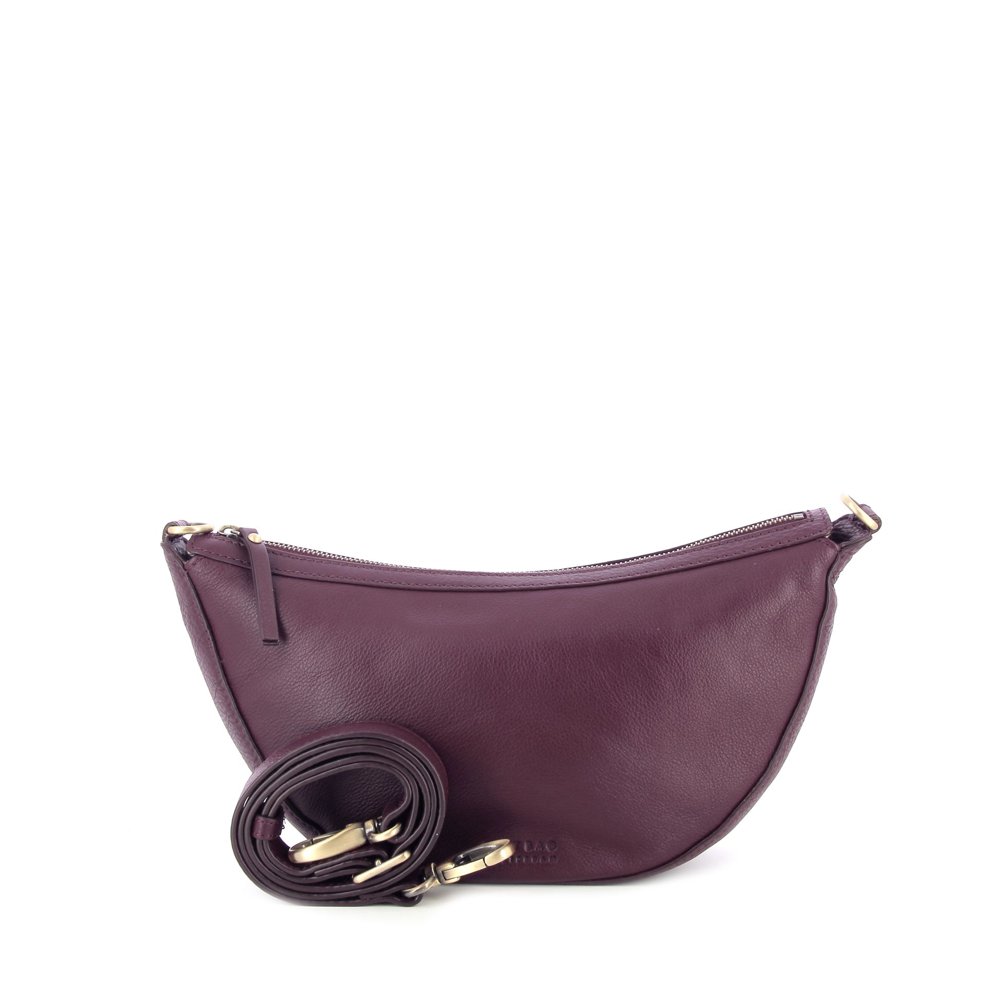 O My Bag Leo Twisted Handle Dark Cherry 266153 rood