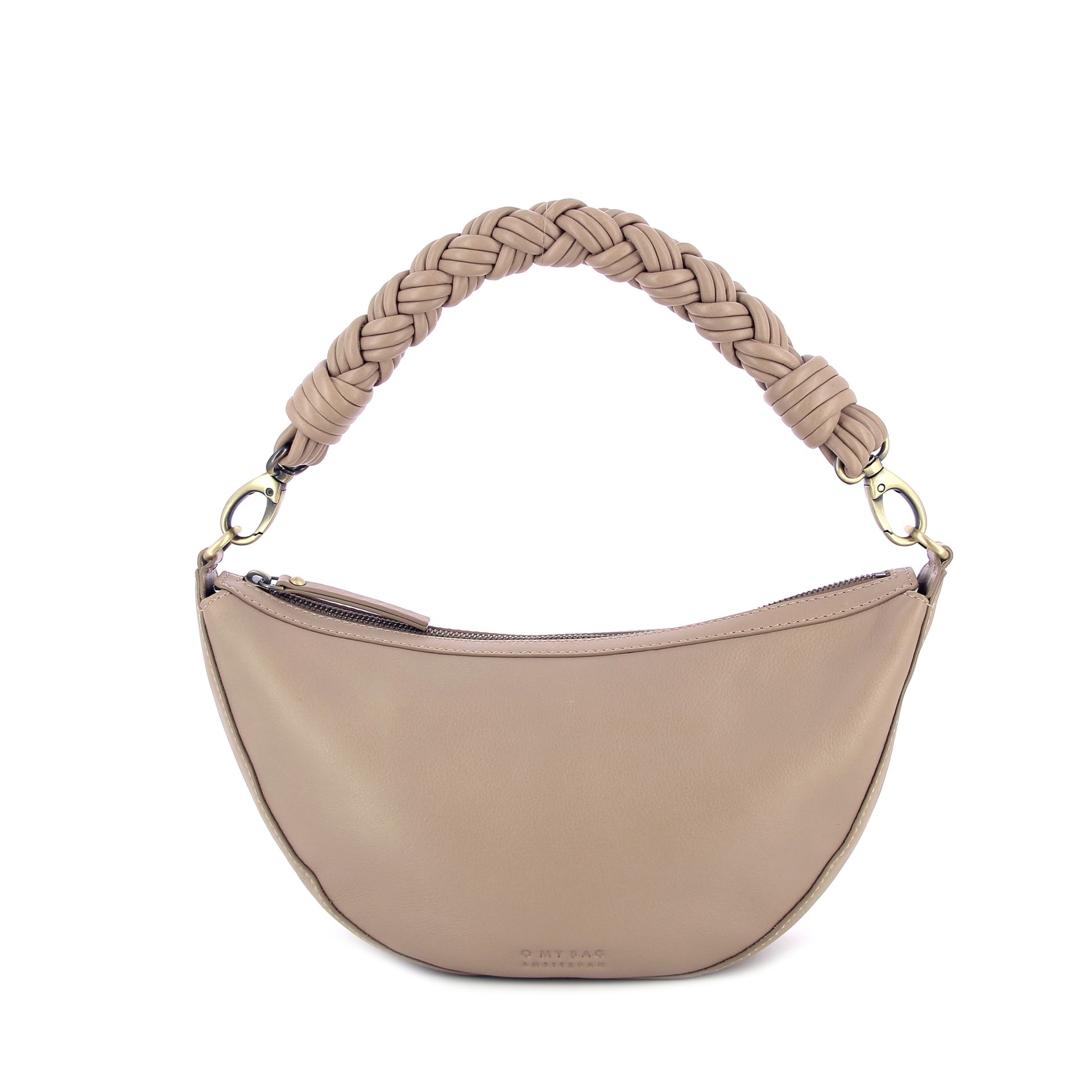 O My Bag Leo Twisted Handle Dark Sand 266154 beige
