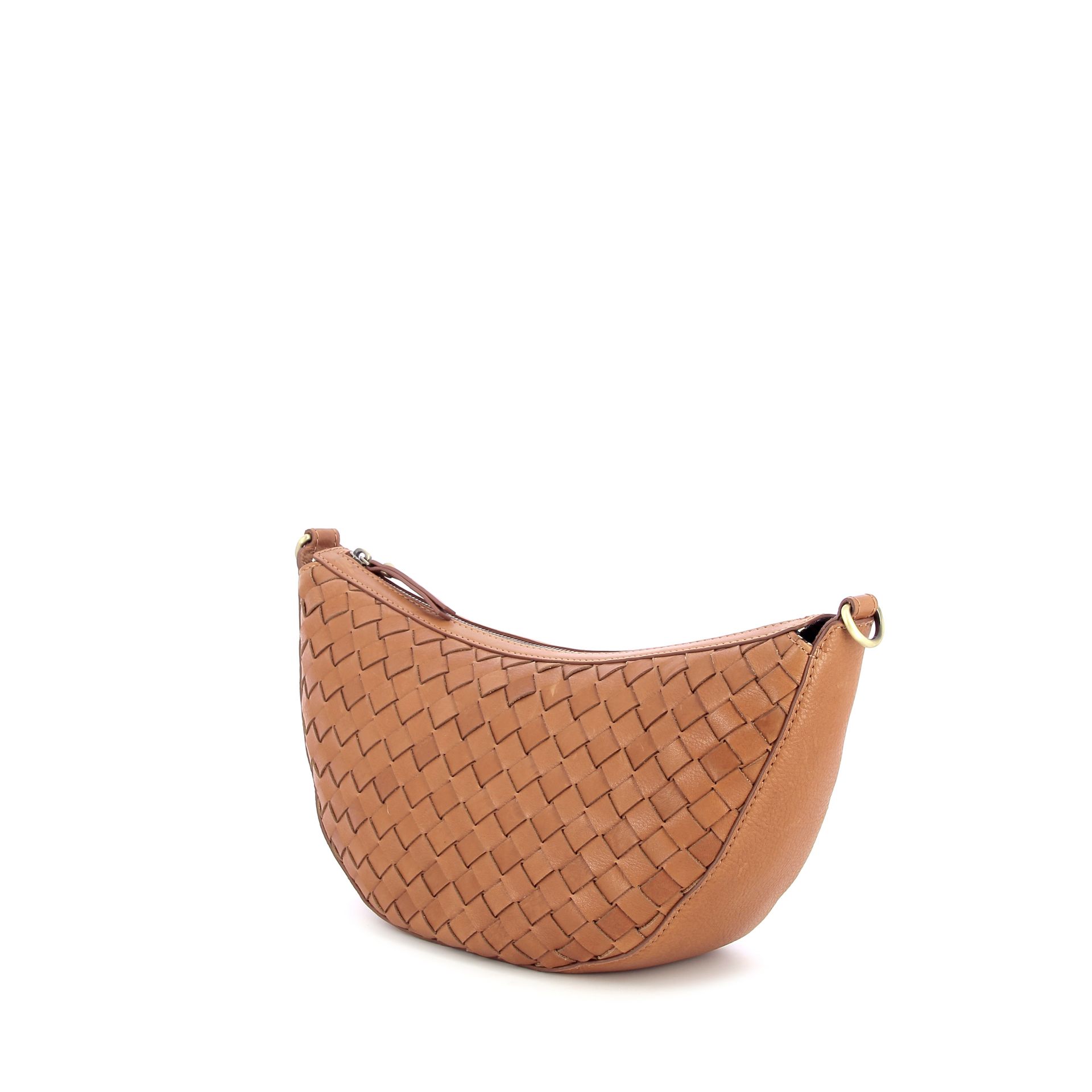 O My Bag Leo Woven Wild Oak 266155 cognac