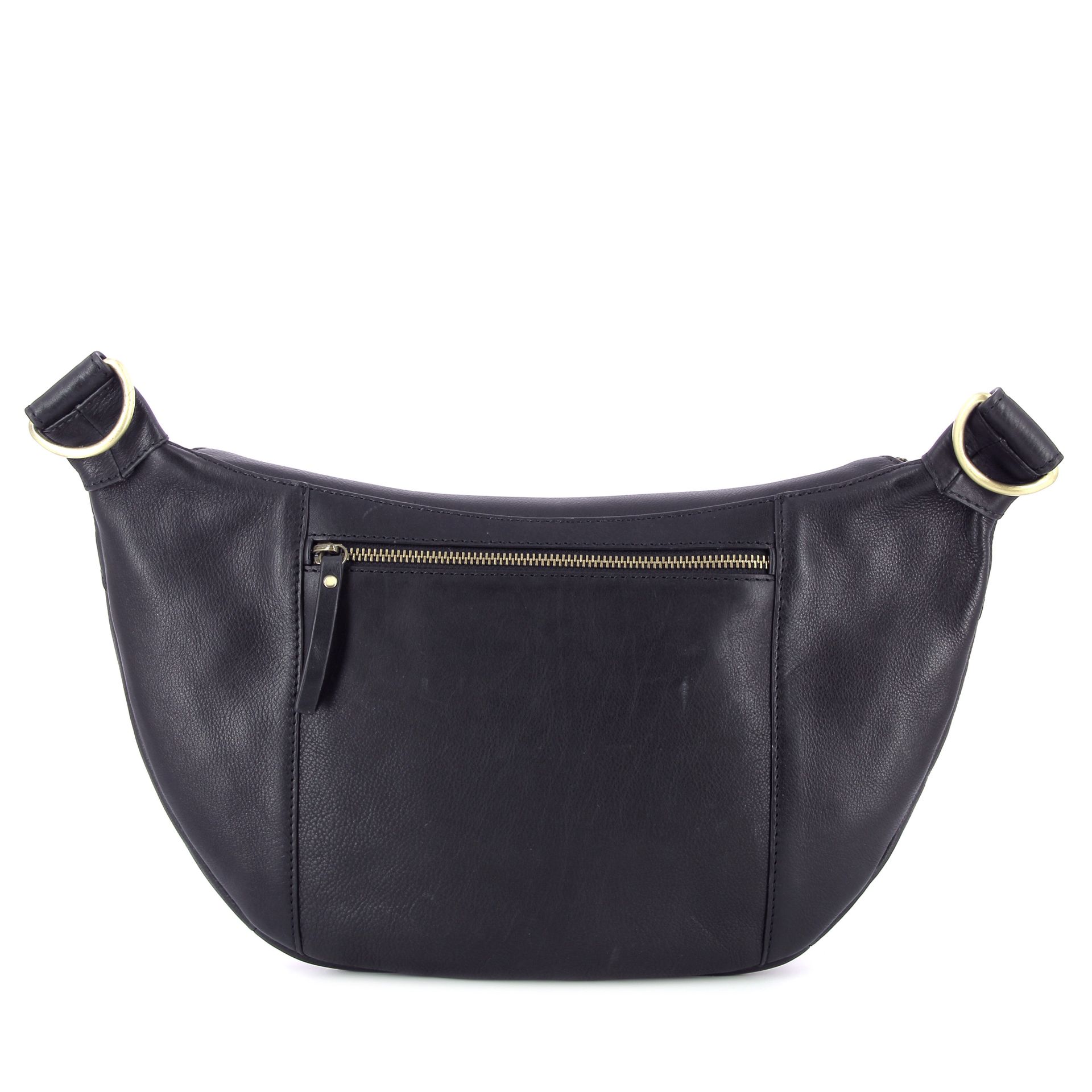 O My Bag Drew Bum Bag Maxi Black 266159 zwart