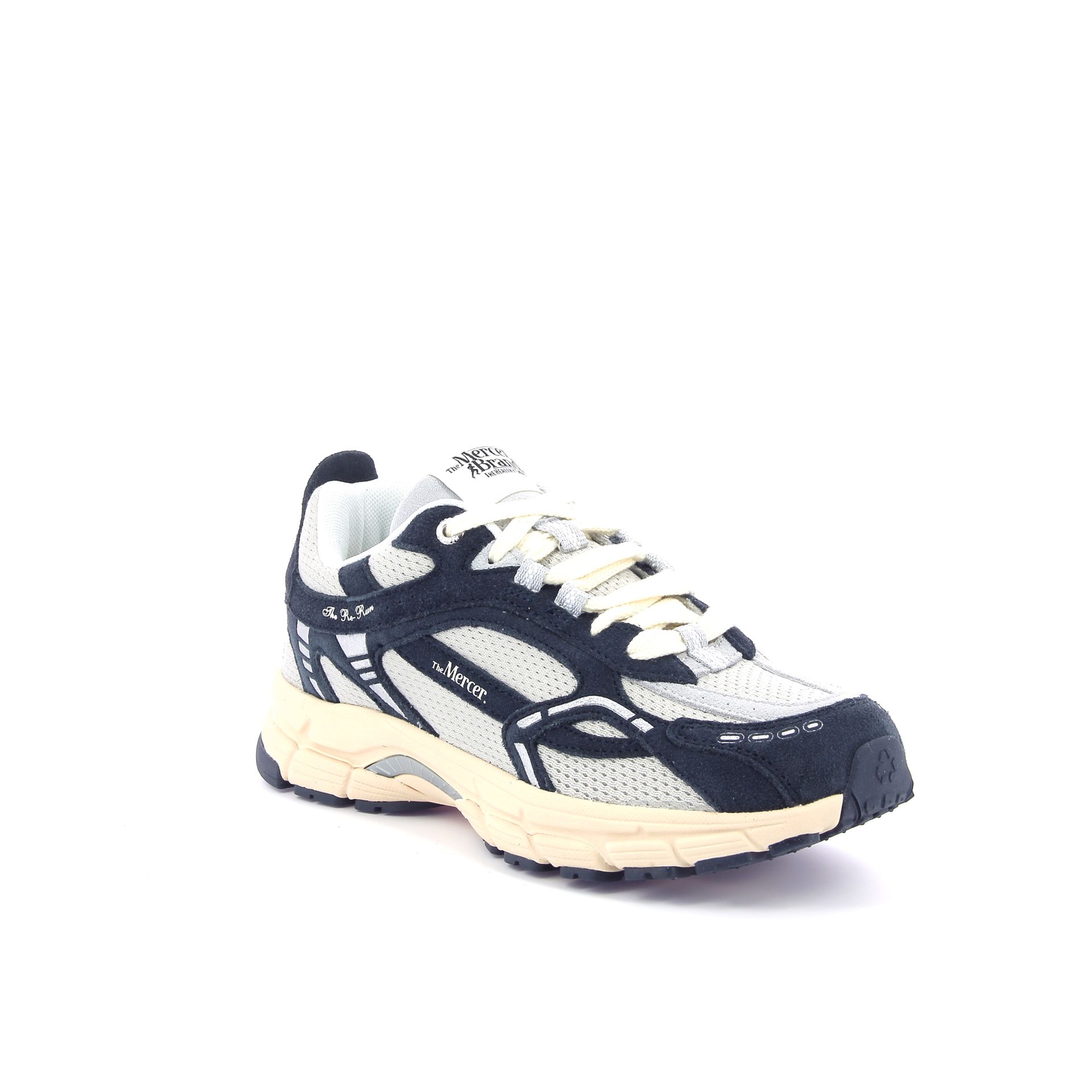 Mercer Re-Run Vintage Suede 266263 blauw