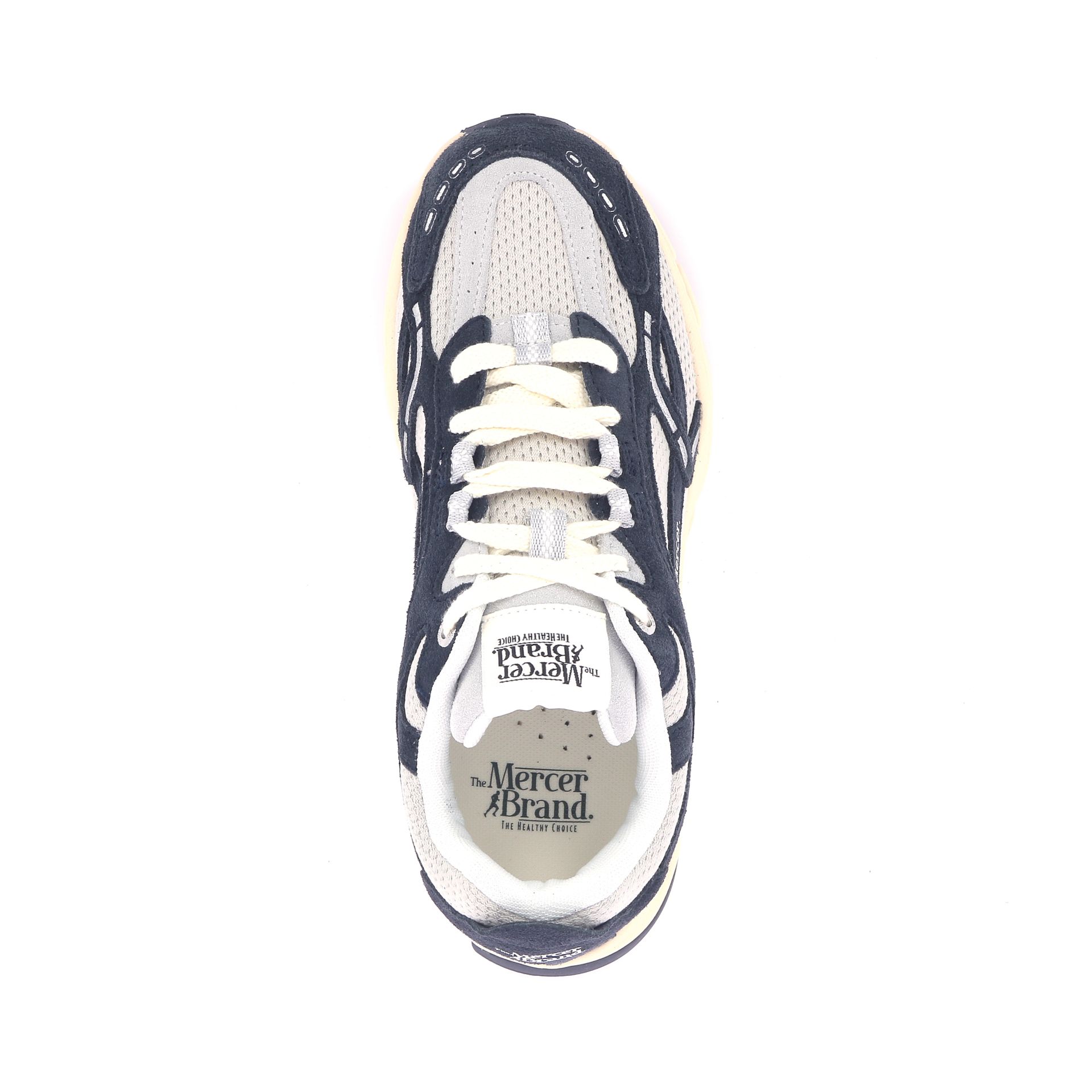 Mercer Re-Run Vintage Suede 266263 blauw